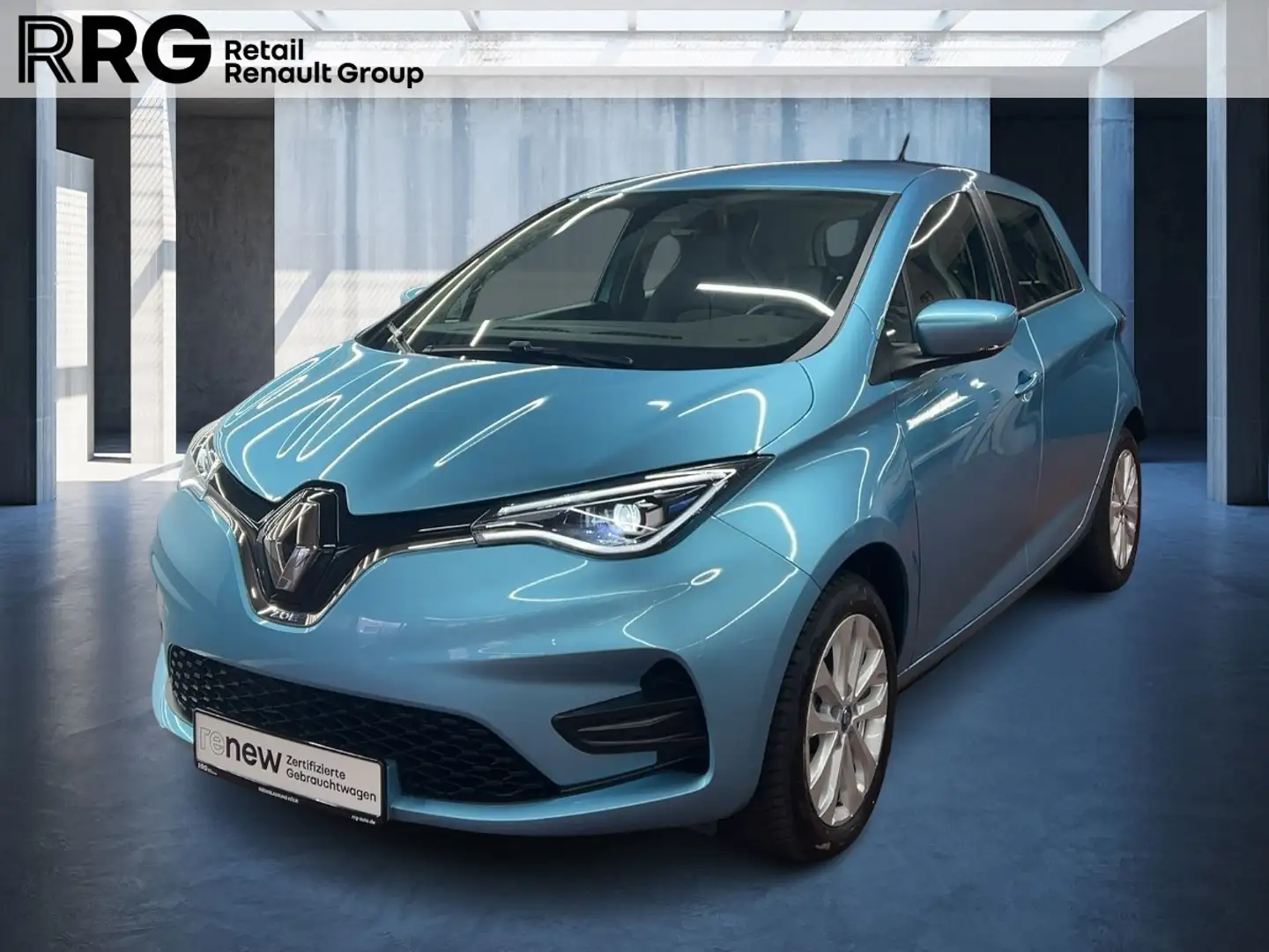 Renault ZOE EXPERIENCE R110 50kWh  BATTERIEMIETE Blau - 1