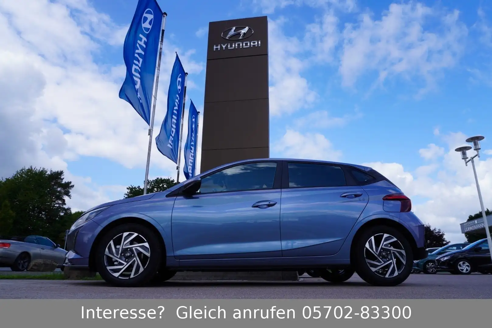 Hyundai i20 1.0 Turbo Trend Komfort *WINTERRÄDER GRATIS* Bleu - 2