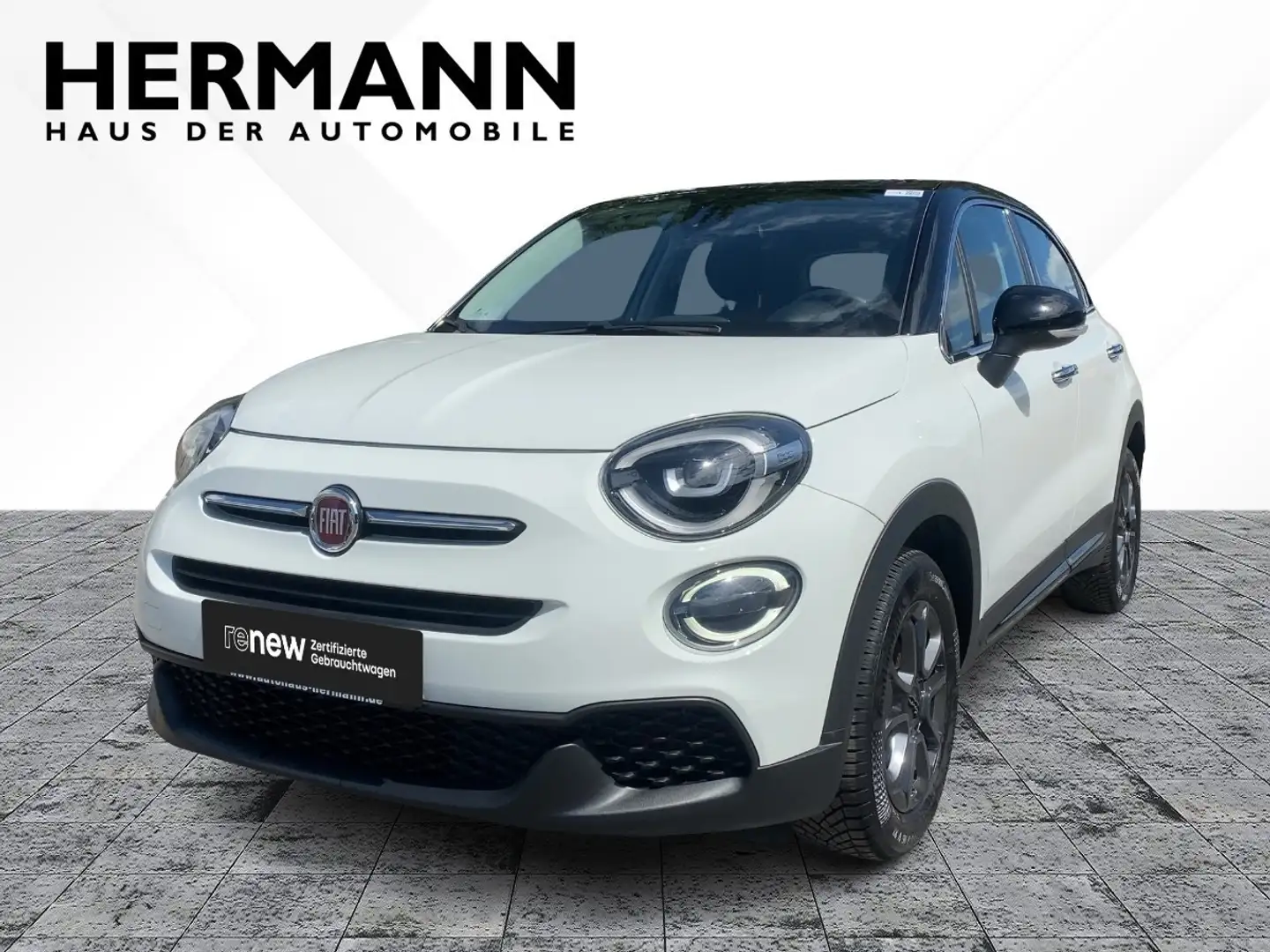 Fiat 500X 1.0 GSE 120th *LED*Pano*LM*PDC*2xKlima*SHZ Weiß - 1