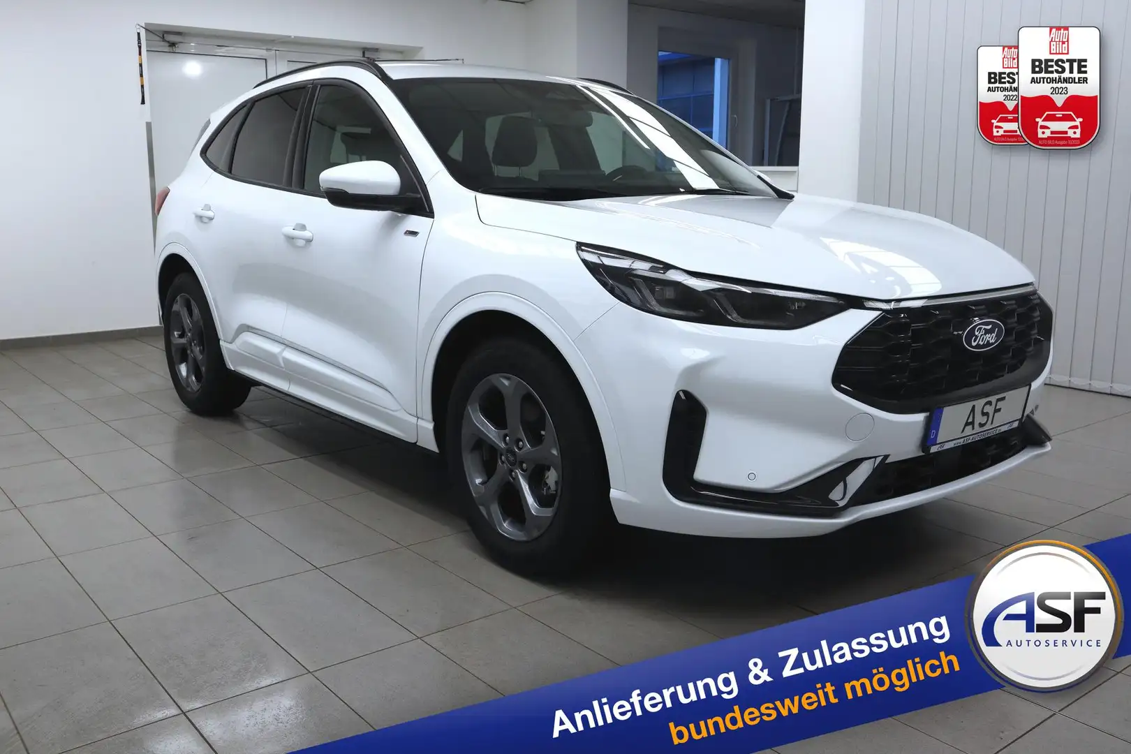 Ford Kuga ST-Line #LED #Navi #KeyFree #Spurhalte #Sitzhei... Wit - 1