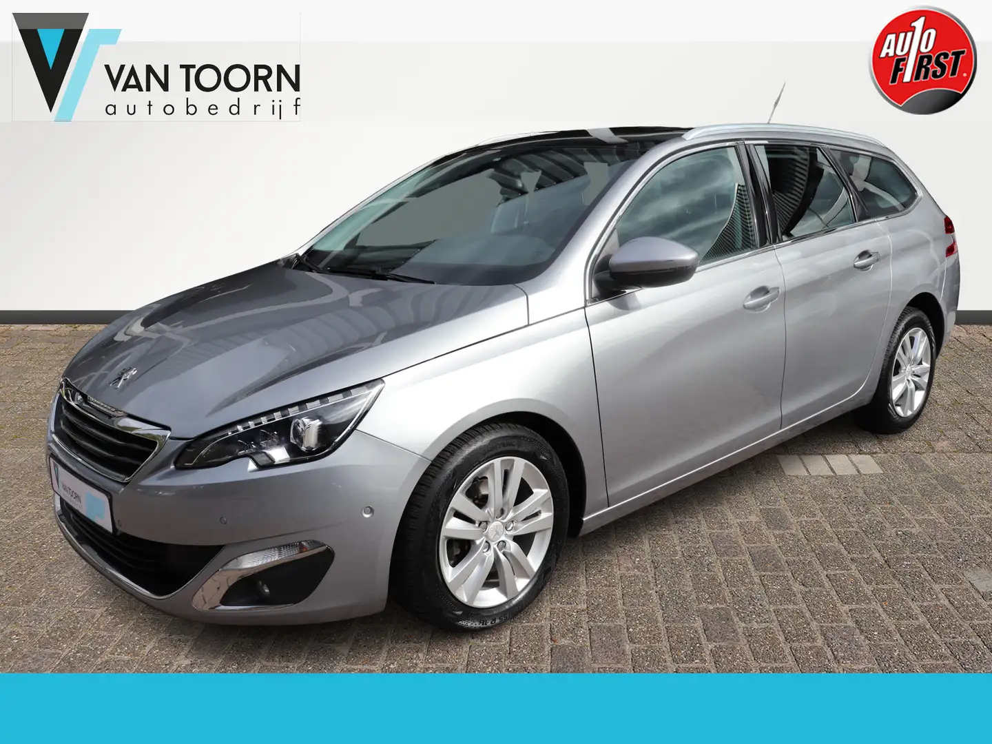 Peugeot 308 SW 1.2 PureTech Allure Automaat. Panoramadak, trek Gris - 1