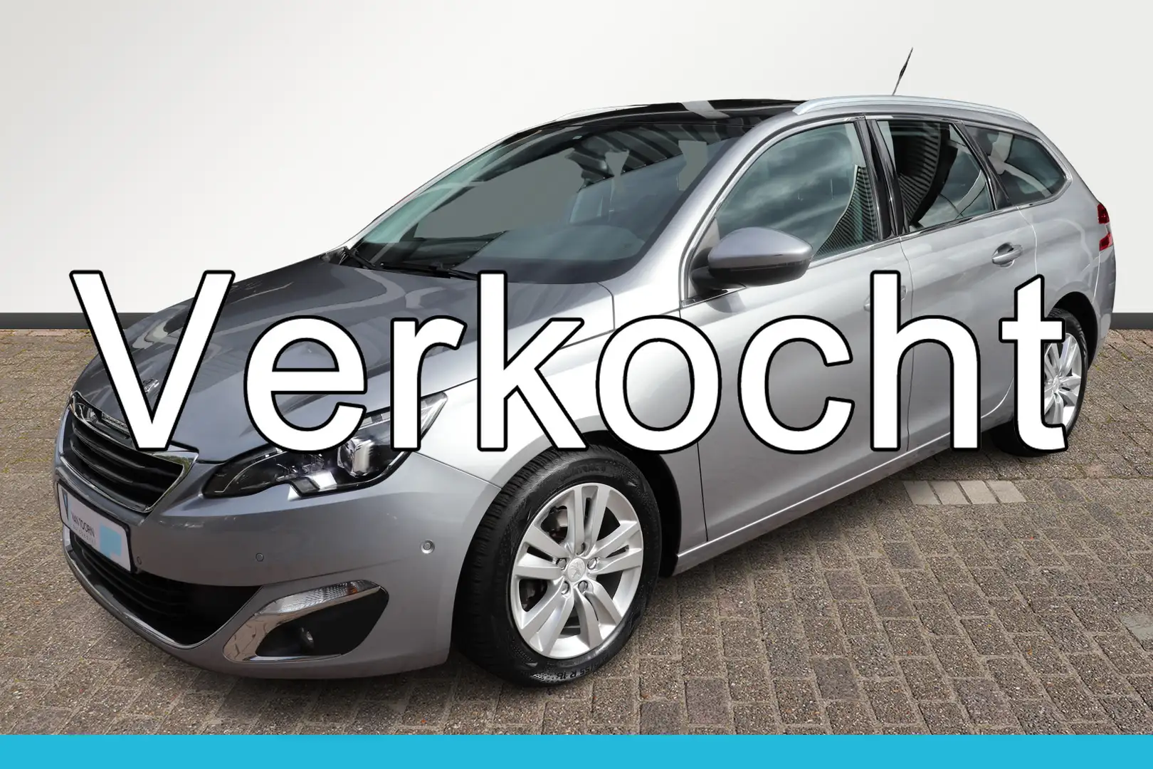 Peugeot 308 SW 1.2 PureTech Allure Automaat. Panoramadak, trek Gris - 1