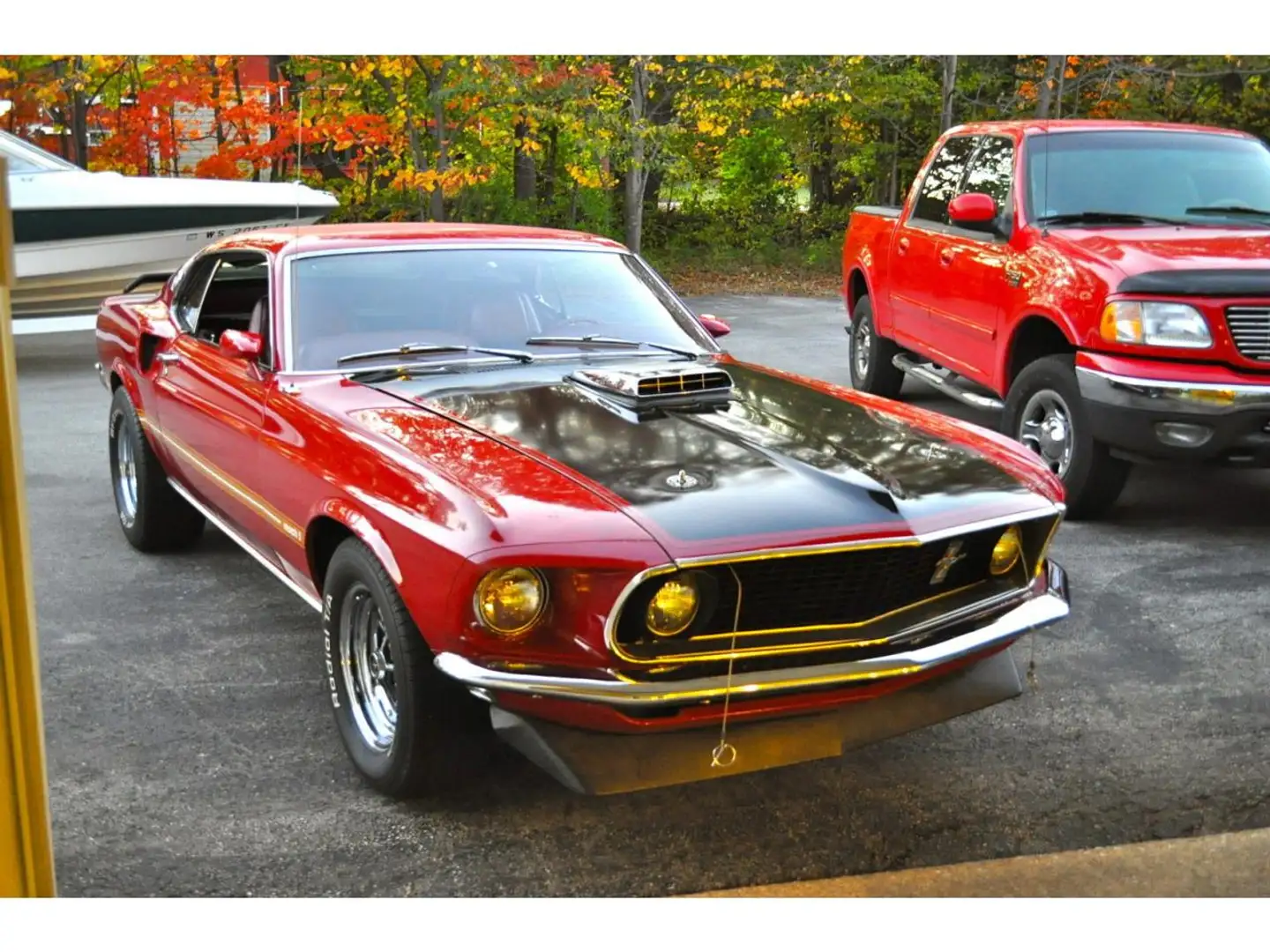 Ford Mustang MUSTANG MACH 1 428 COBRA JET crvena - 1