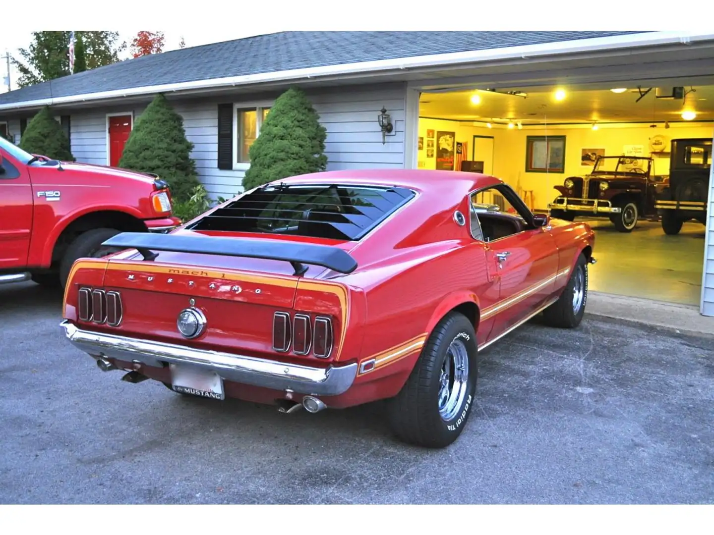 Ford Mustang MUSTANG MACH 1 428 COBRA JET crvena - 2