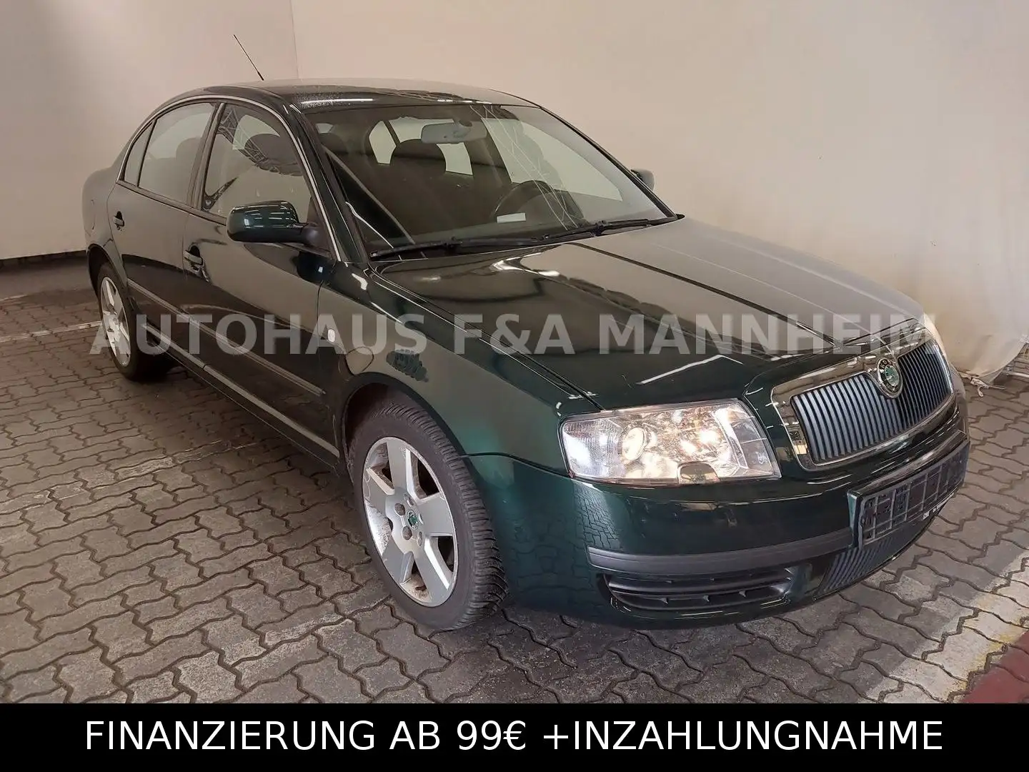 Skoda Superb 2.5 TDI V6 Elegance Tiptronic KLIMA PDC 2 Verde - 2