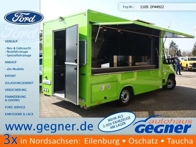 Imagine Fiat Ducato SEICO FOODTRUCK Verkaufsmobil Gasgrill