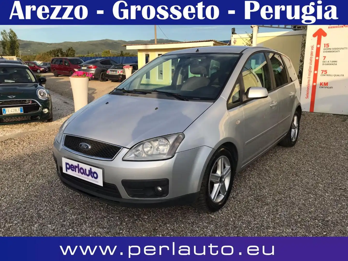 Ford Focus C-Max 1.6 TDCi (90CV) Ghia Argento - 1