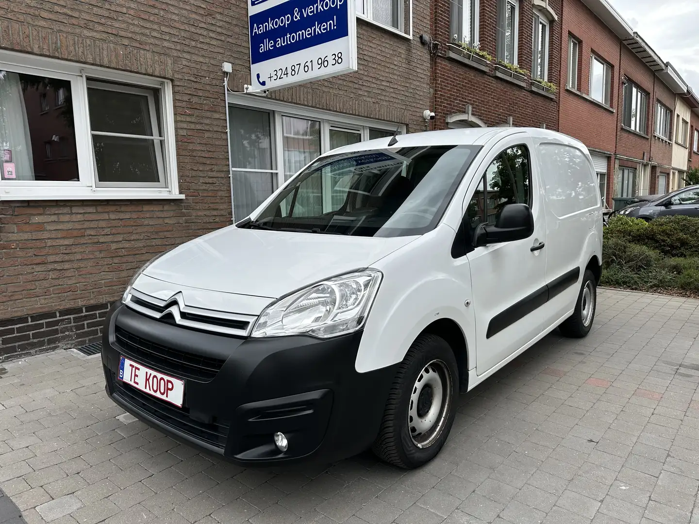 Citroen Berlingo 1.6hdi!Topstaat*Airco*Navi*BTW/TVA*Euro6b*Garantie Білий - 1