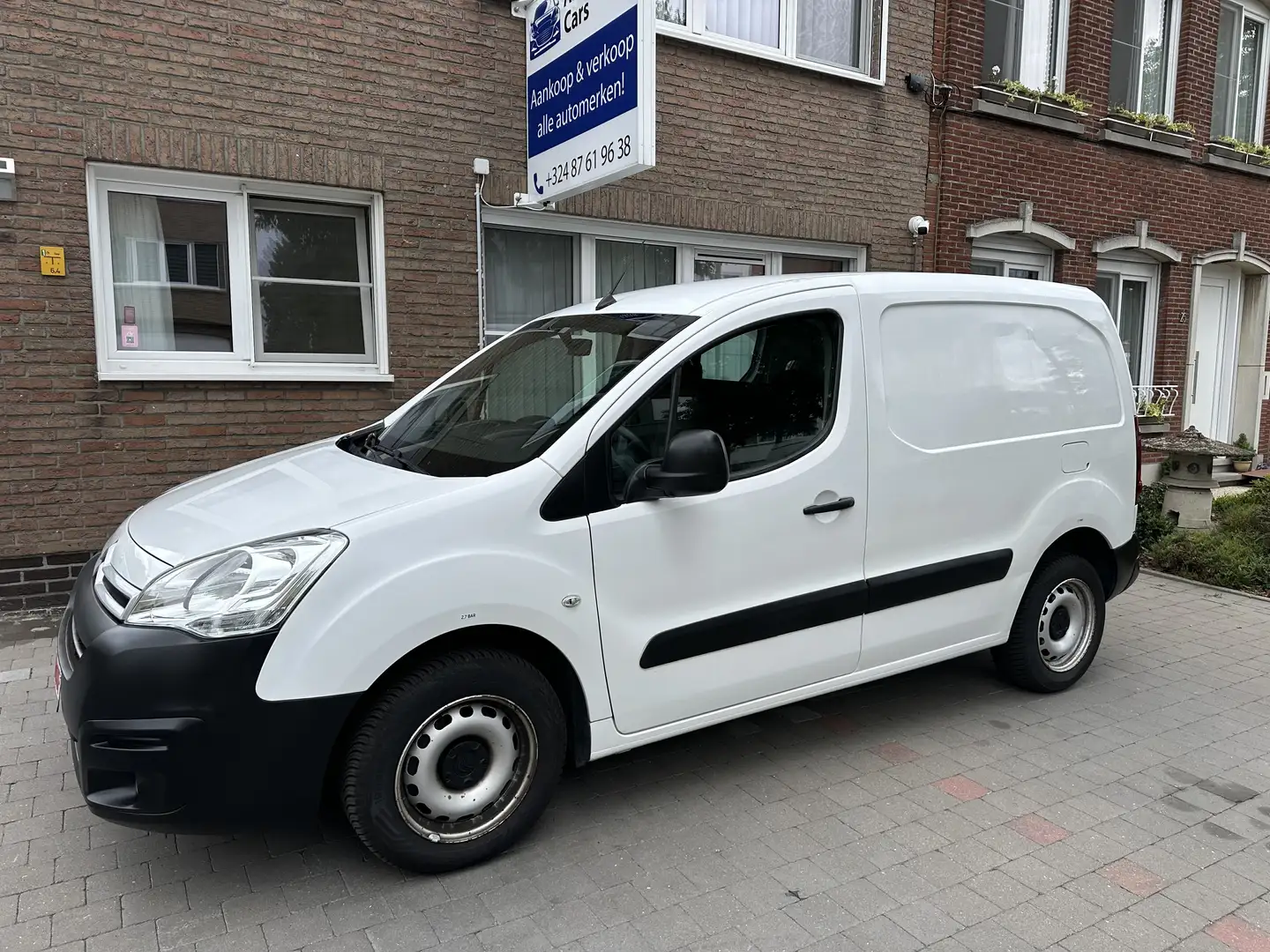 Citroen Berlingo 1.6hdi!Topstaat*Airco*Navi*BTW/TVA*Euro6b*Garantie Білий - 2