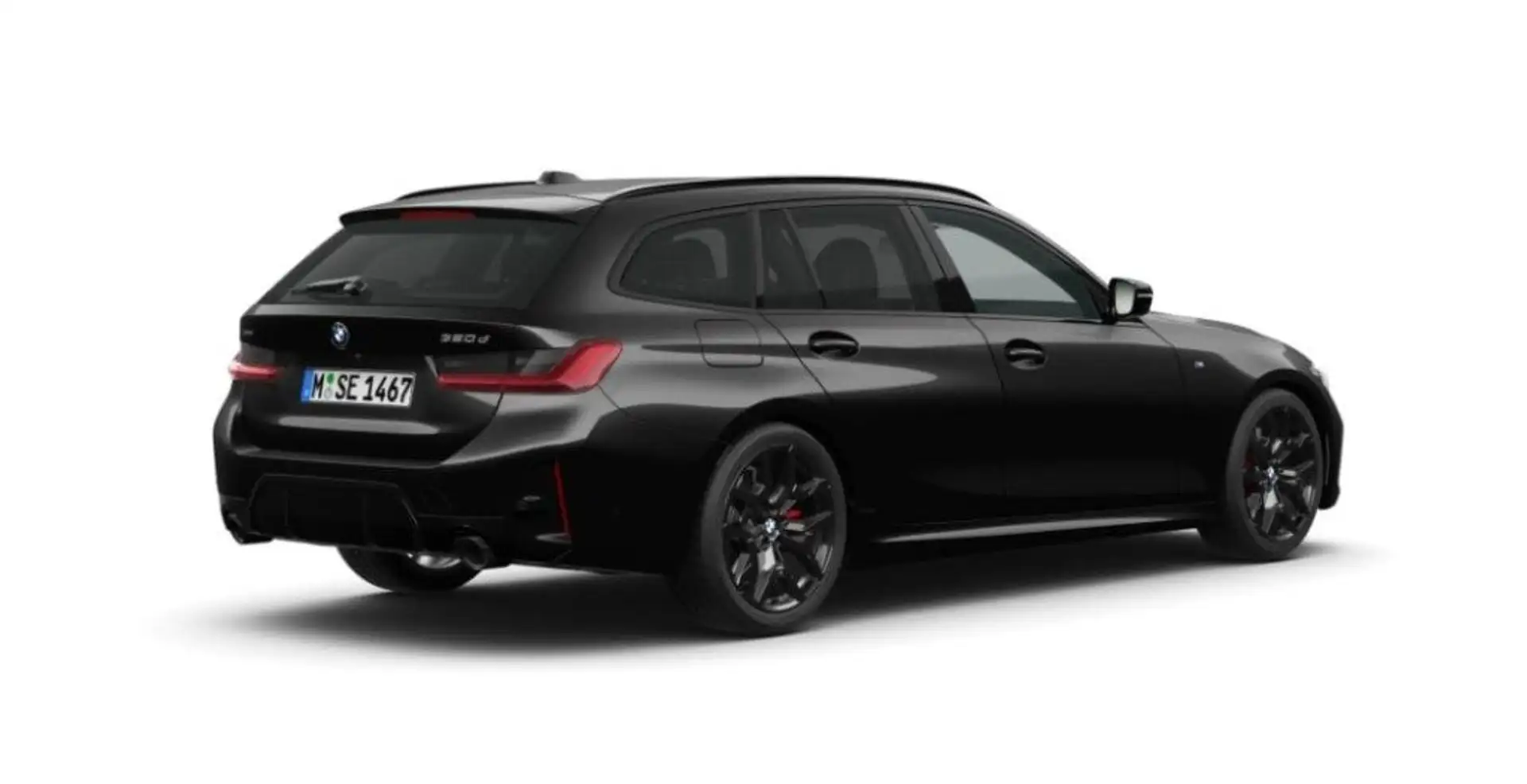 BMW 320 d 48V xDrive Msport Pro Nero - 2