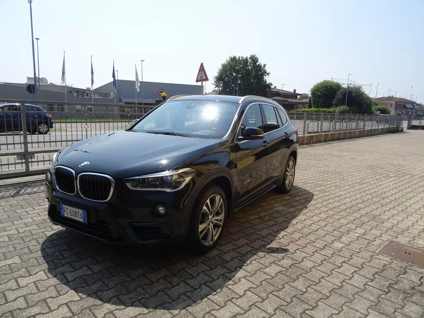 BMW X1 X1 F48 xdrive18d Sport auto Nero - 1