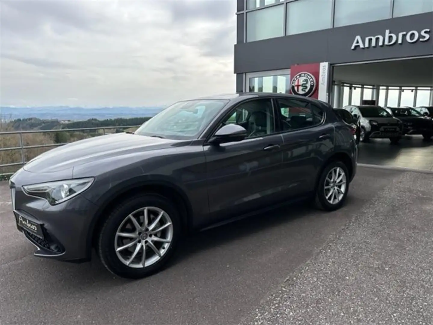 Alfa Romeo Stelvio Super 2,2 ATX AWD Grau - 1