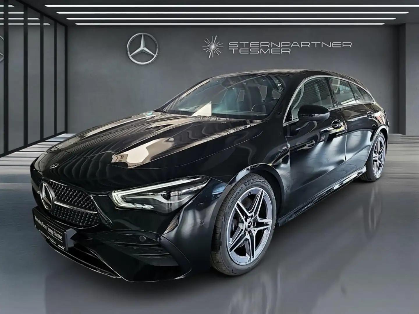 Mercedes-Benz CLA 220 d SB AMG+KAM.+MBUX+LED+TEMPOMAT+AMBIENTE Zwart - 1