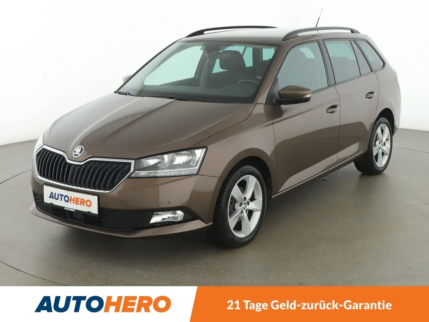 Skoda Fabia 1.0 TSI Style *ACC*CAM*SHZ*KLIMAAUT*ANDROID*APPLE* Brun - 1