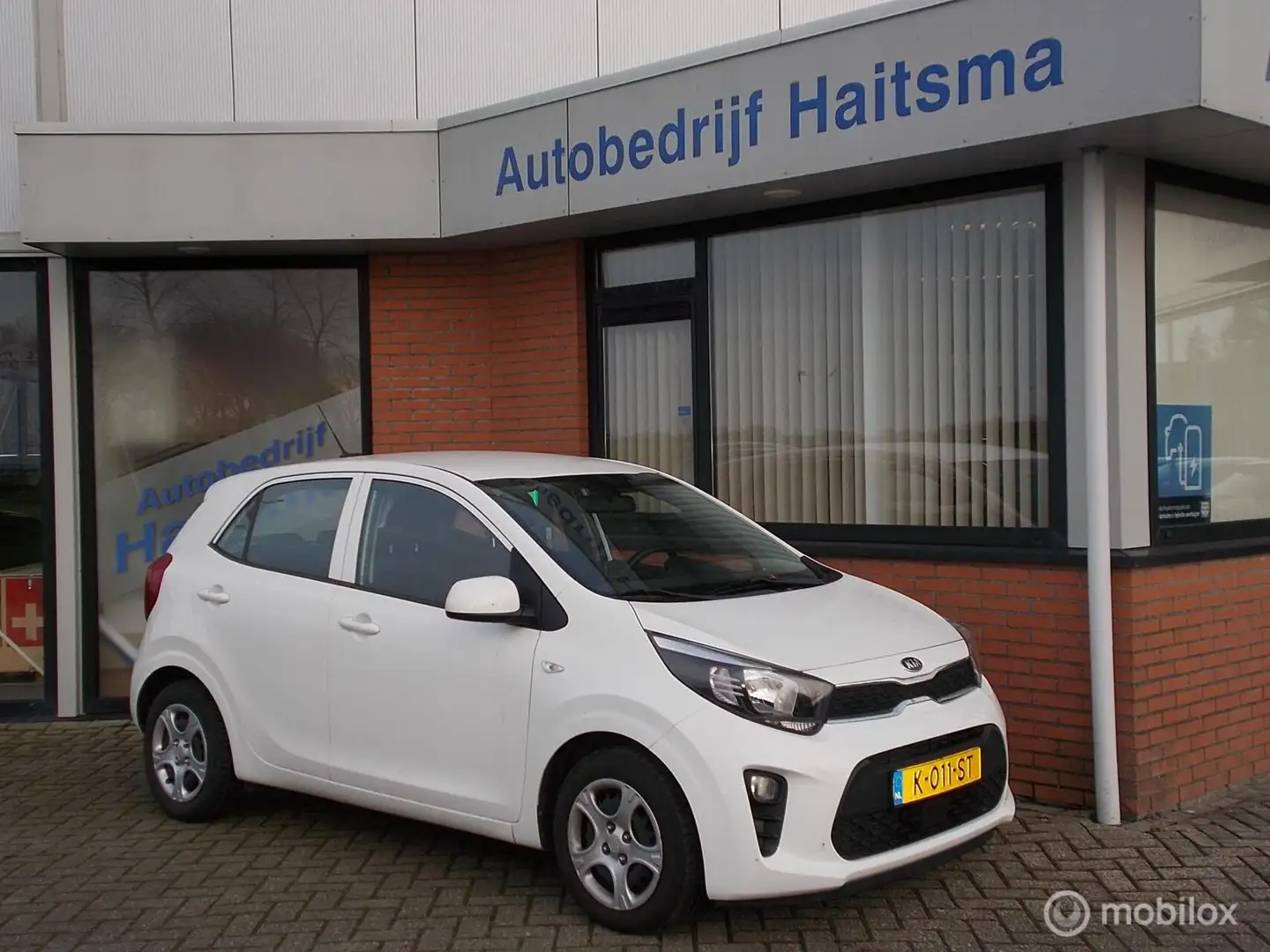 Kia Picanto 1.0 DPi ComfortLine Airco | Cruise ctrl | DAB Weiß - 1