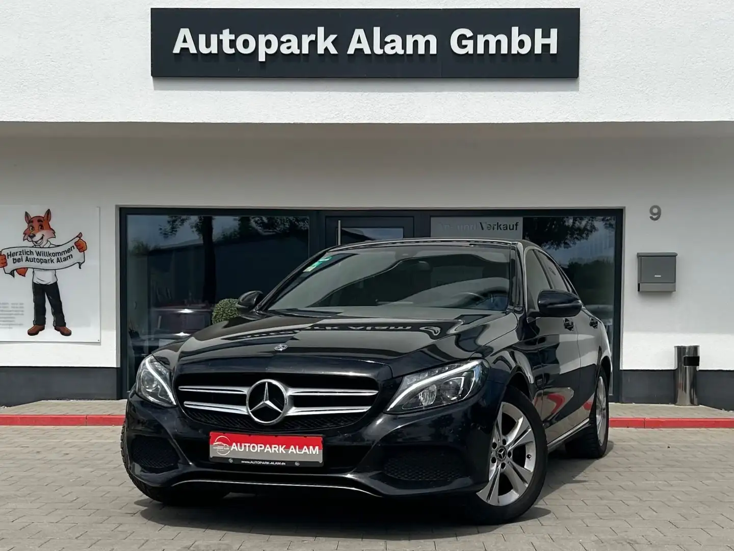 Mercedes-Benz C 220 d Lim. BlueTec LED Leder Navi SHZ Zwart - 1