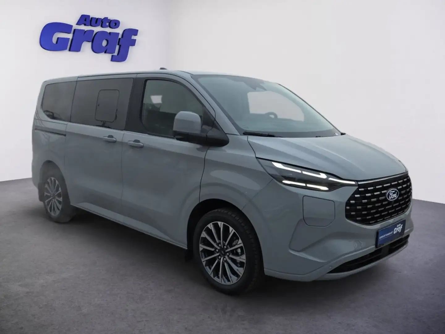 Ford Tourneo Custom Bus 2.5 PHEV 340 L1H1 FWD Titanium X Grau - 2