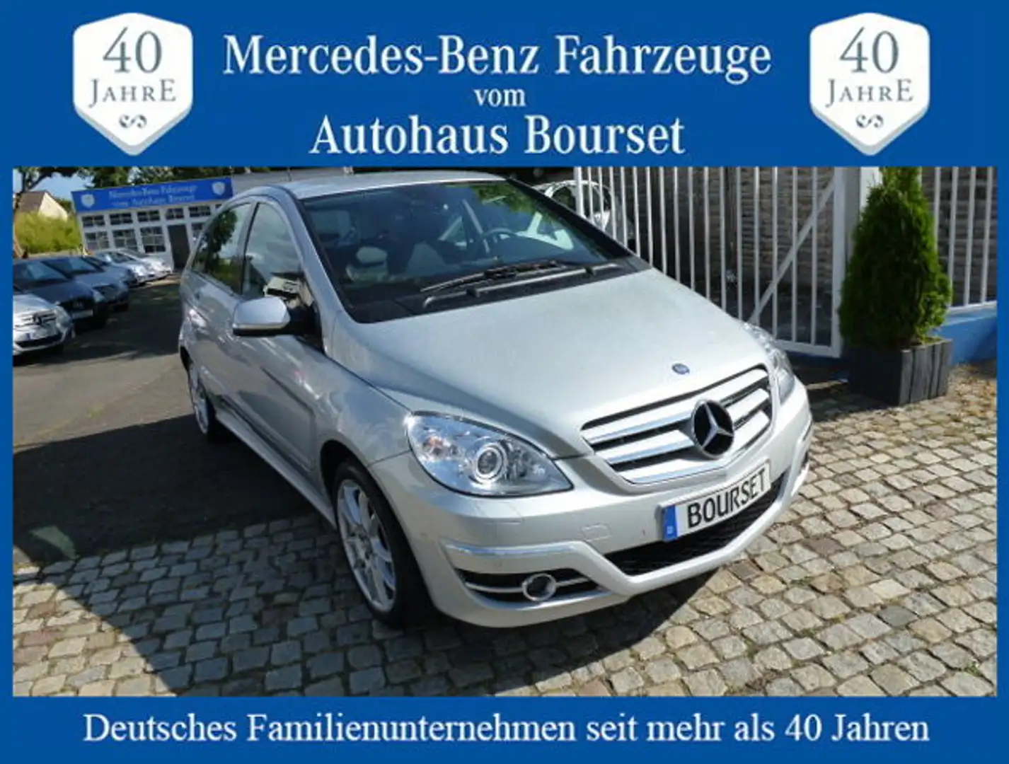 Mercedes-Benz B 150 Autom-Klima-erst 39.000KM-Allwetter Sitzheizung! P Argent - 1