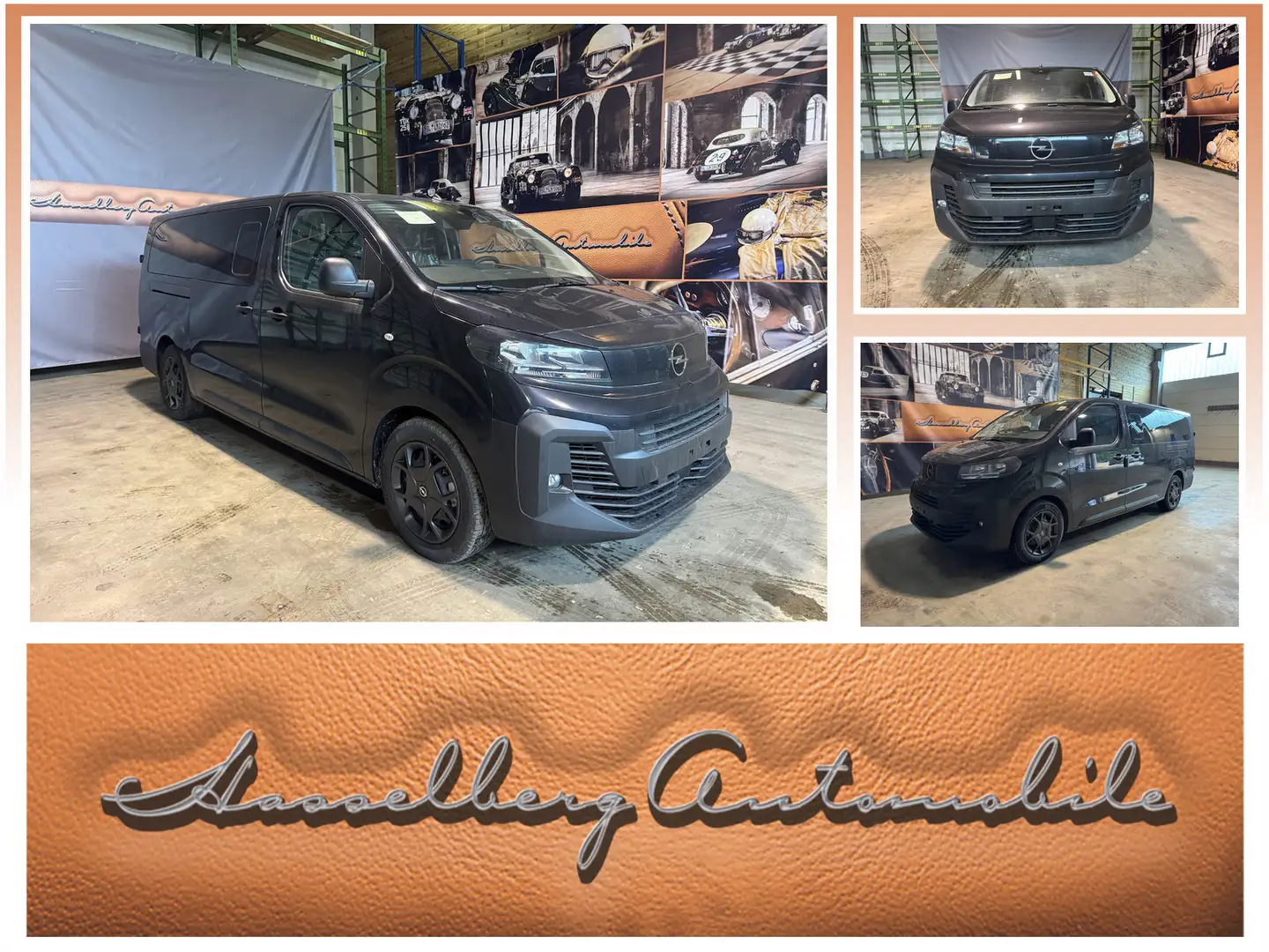 Opel Vivaro XL Extra long 9-Sitzer Klimaautom. AHK Schwarz - 1