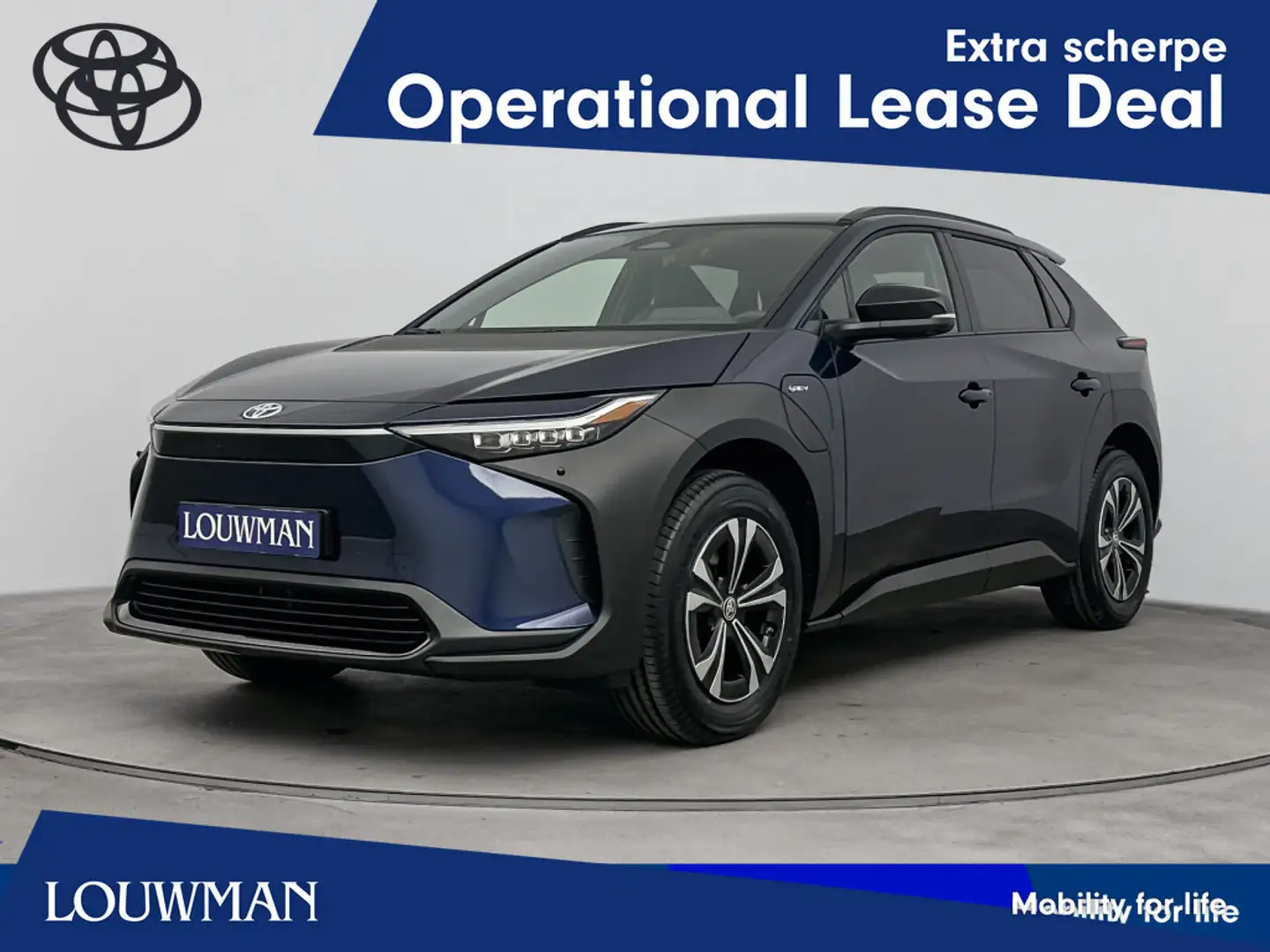 Toyota bZ4X Dynamic 71 kWh | NIEUW & DIRECT LEVERBAAR | RUIM € Blauw - 1