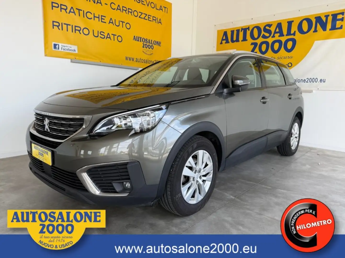 Peugeot 5008 BlueHDi 120 S&S Allure 7 POSTI  PREZZO REALE Grijs - 1