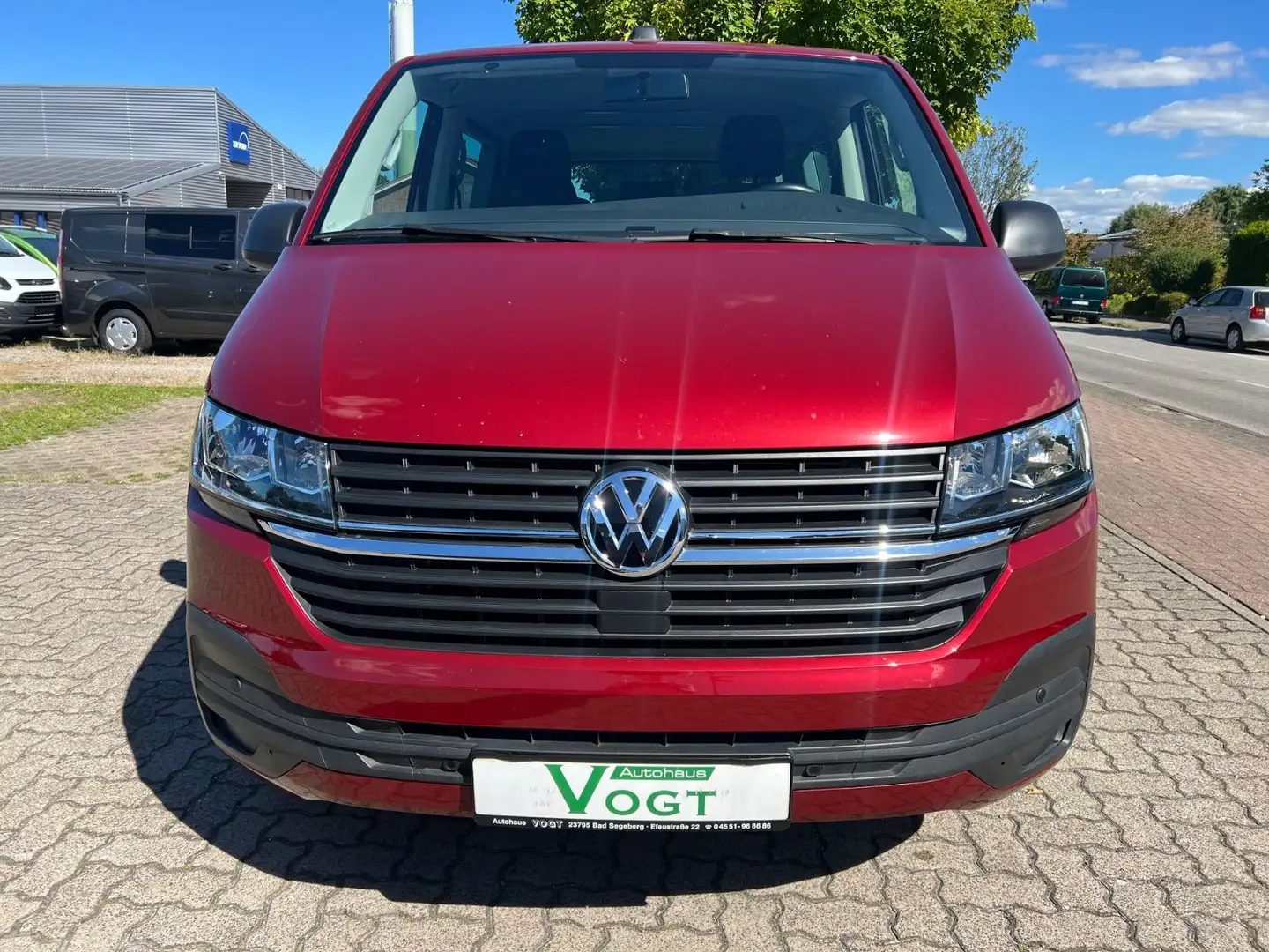 Volkswagen T6 Multivan 2.0 Trendline ST-HZG/PDC/KAMERA Rot - 2
