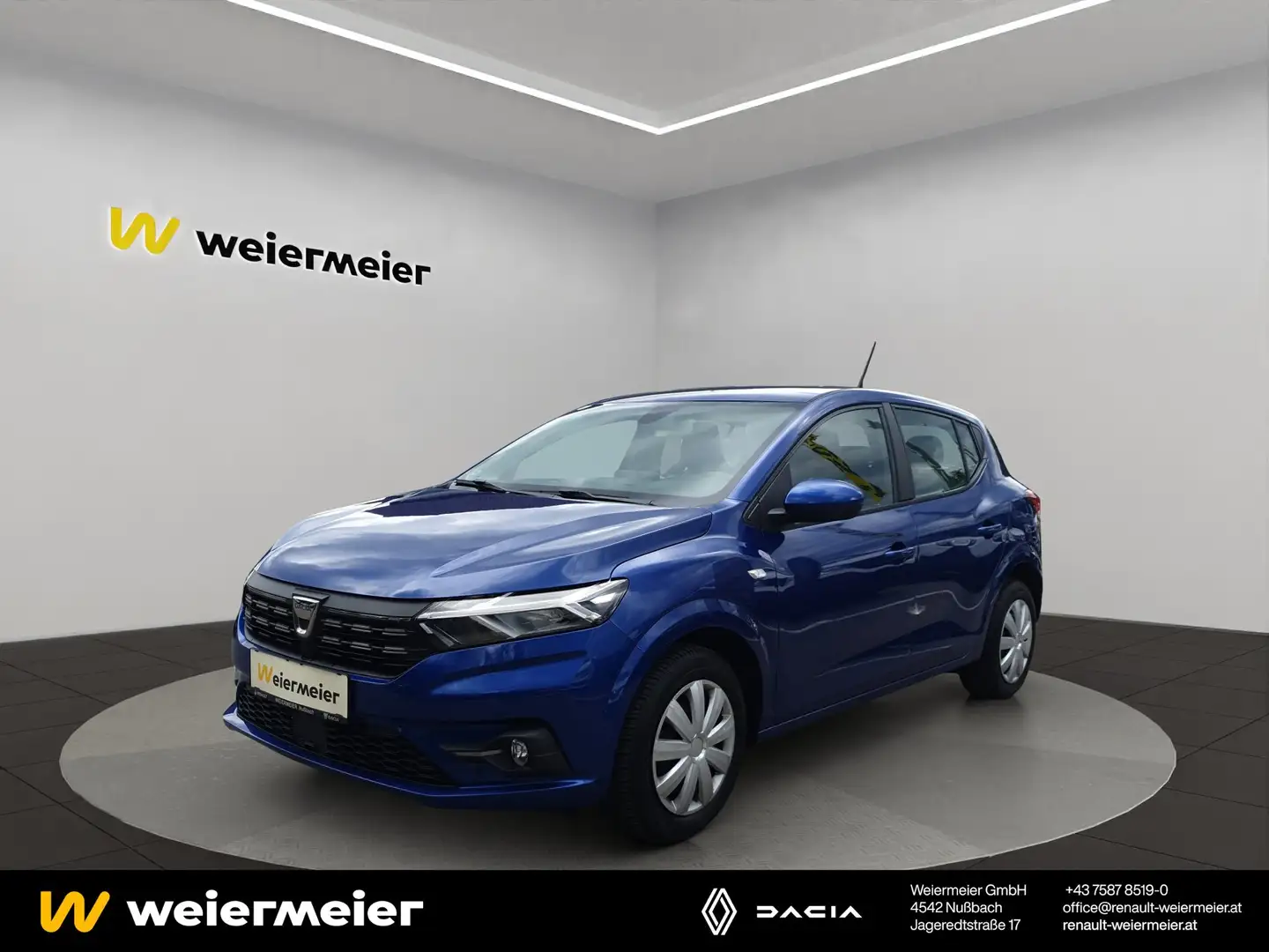 Dacia Sandero Comfort TCe 90 Blau - 1