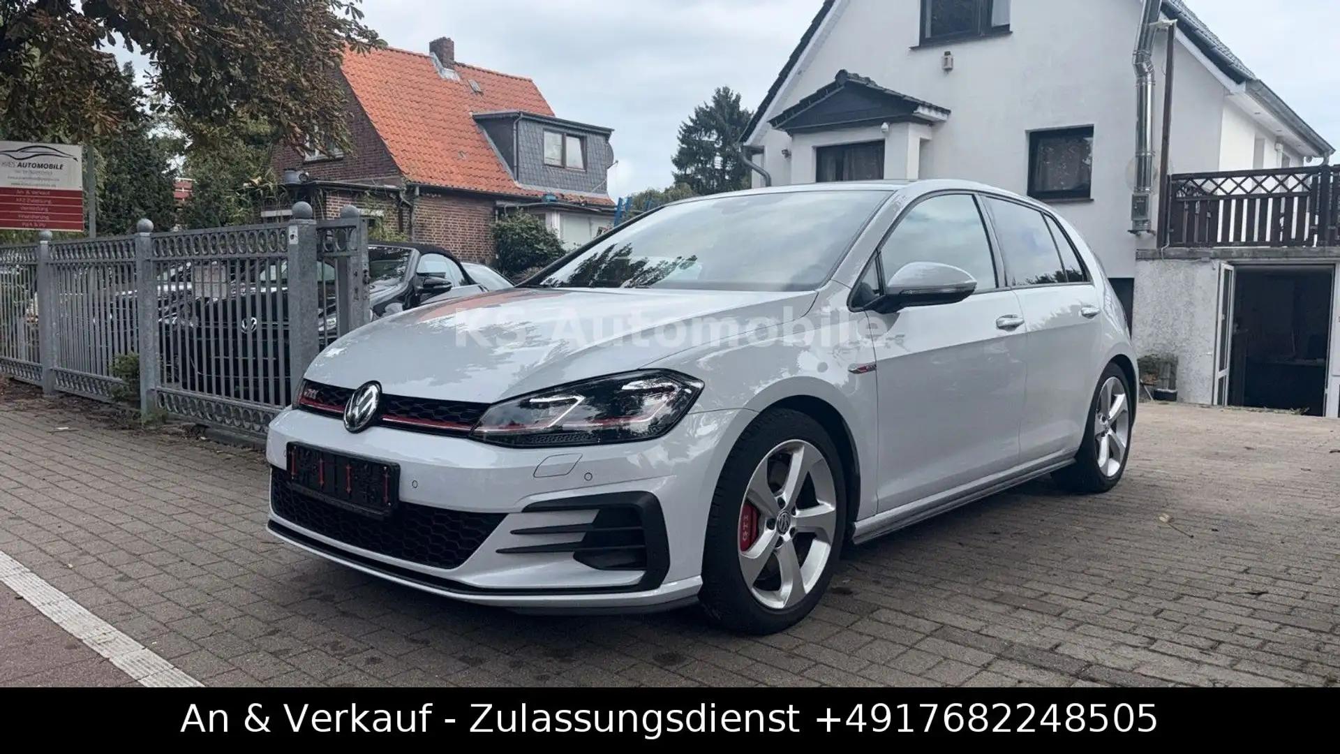 Volkswagen Golf GOLF  VII GTI/DIGITALES TACHO/NAVI/GARANTIE Blanc - 1