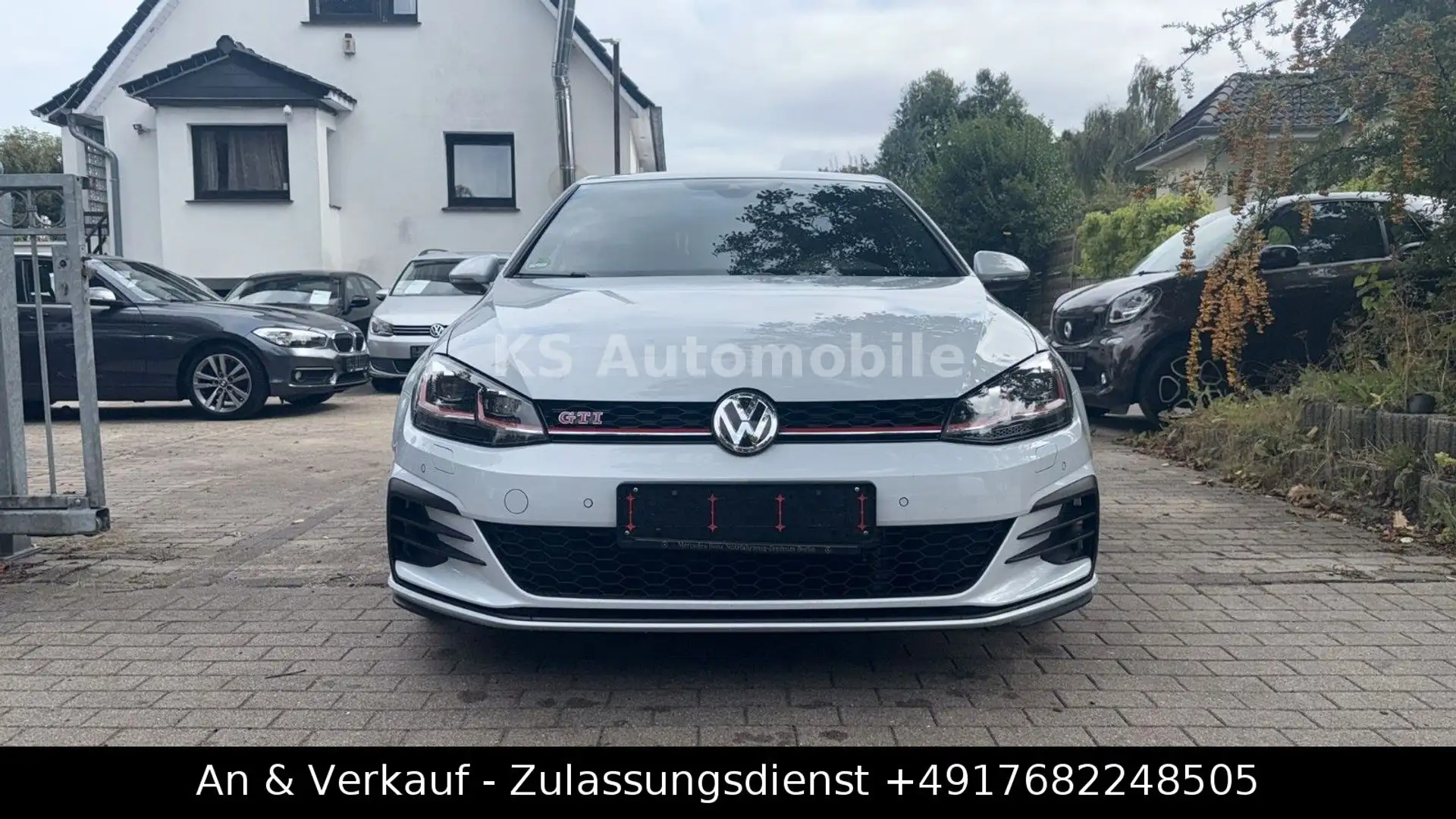 Volkswagen Golf GOLF  VII GTI/DIGITALES TACHO/NAVI/GARANTIE Blanc - 2