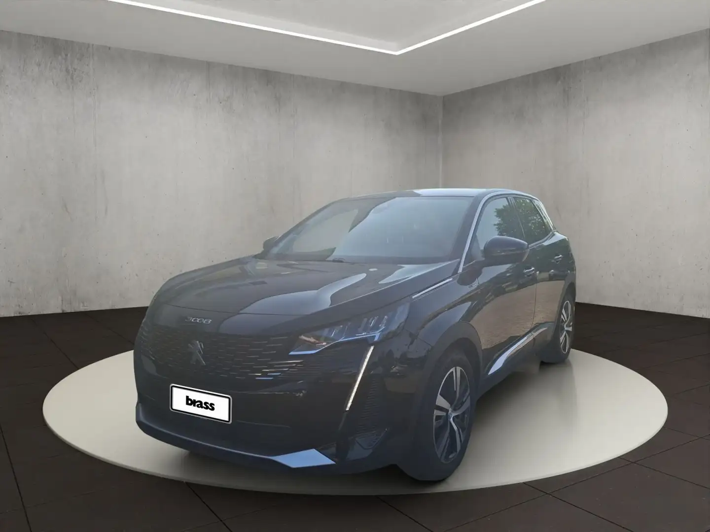 Peugeot 3008 Allure Hybrid 225 Zwart - 1