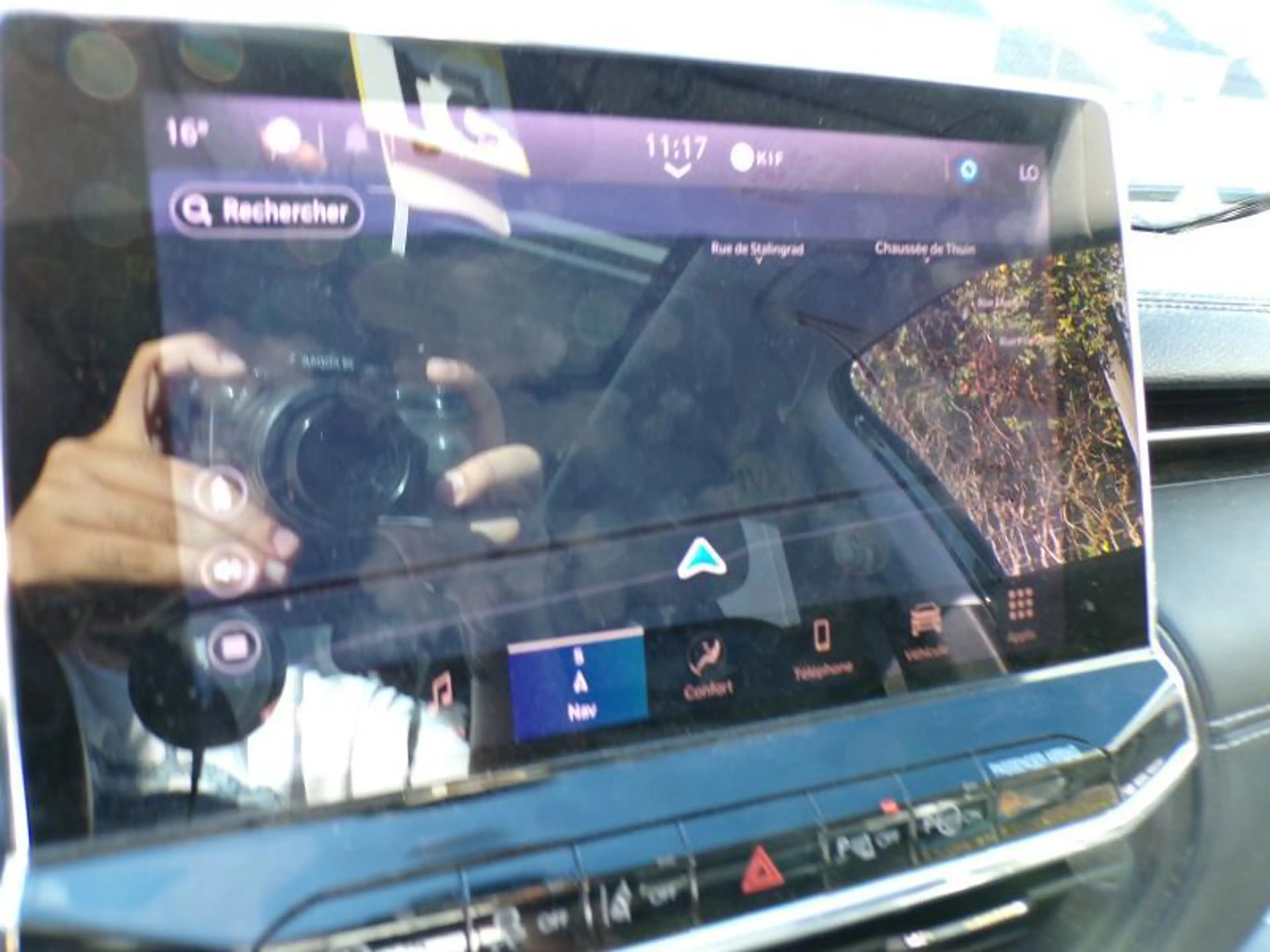 Jeep Compass 1.6D 131cv Noir 05/22 93388km Clim GPS Bluetooth — photo 12