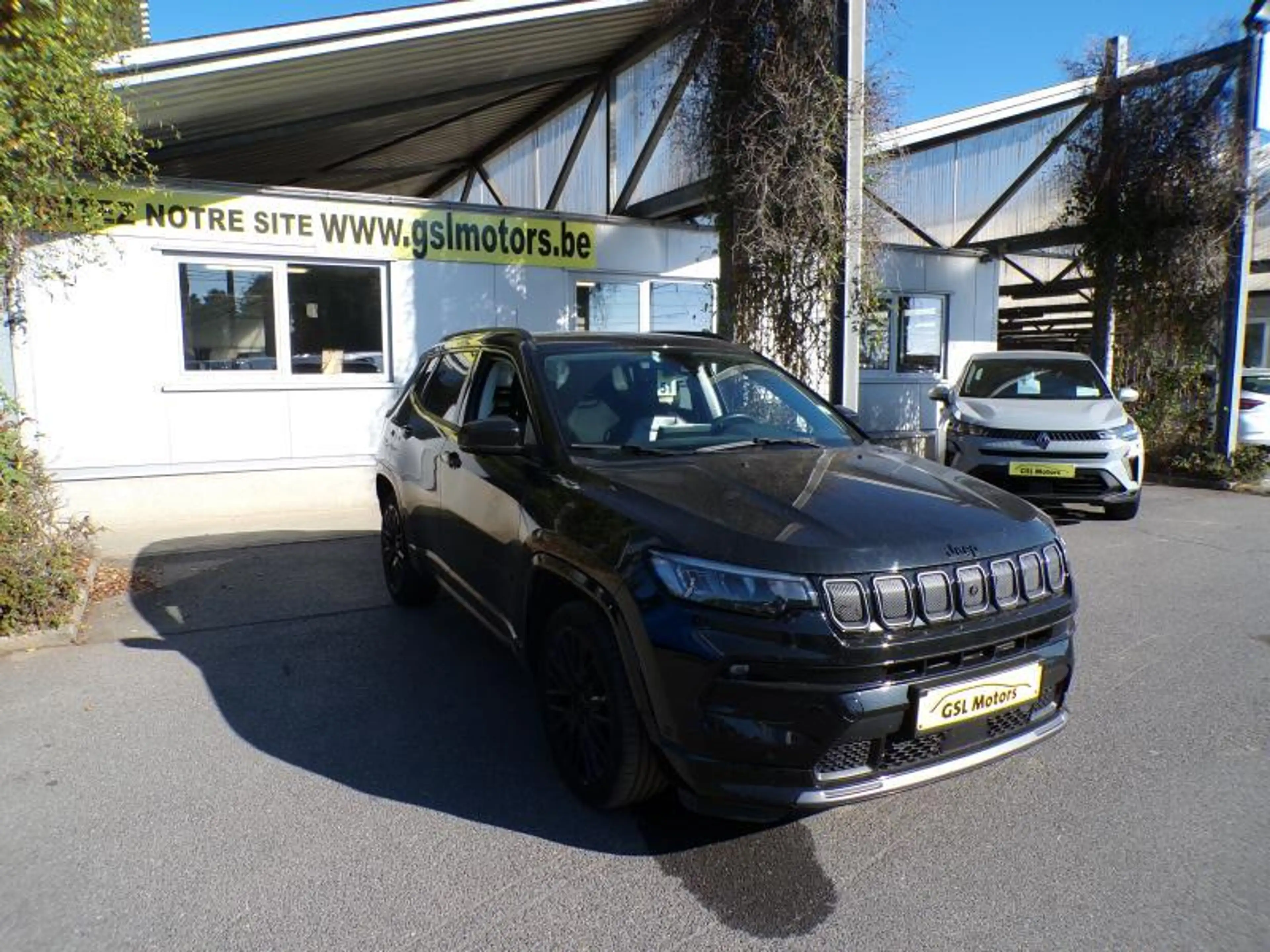 Jeep Compass 1.6D 131cv Noir 05/22 93388km Clim GPS Bluetooth — photo 3