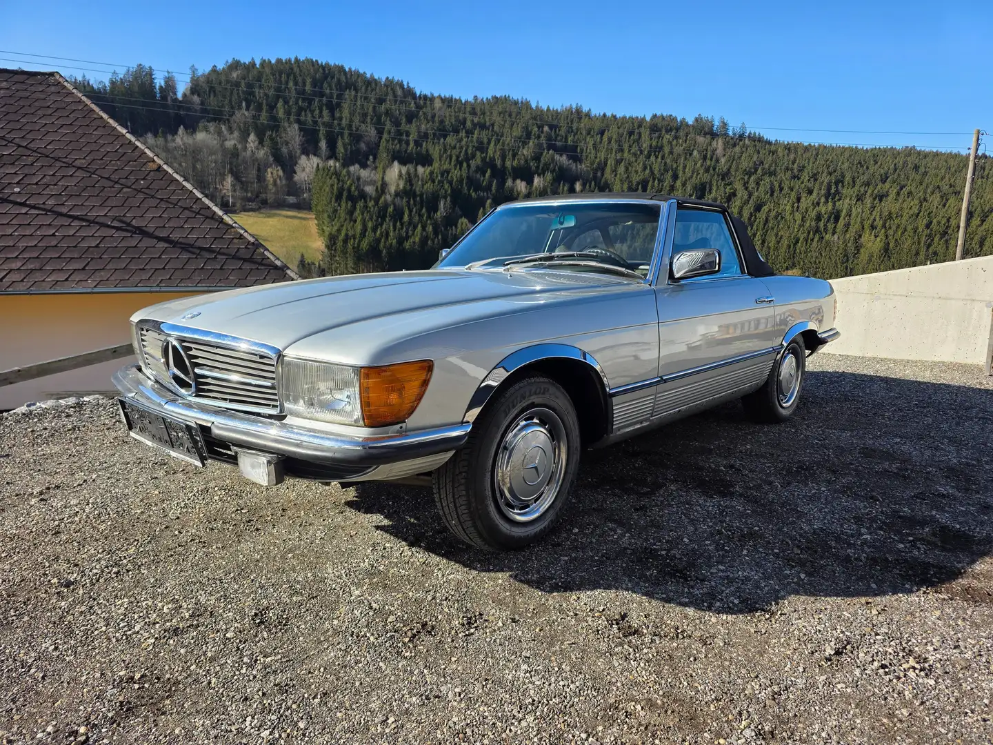 Mercedes-Benz 280 R107 Roadster Cabrio Silber - 1