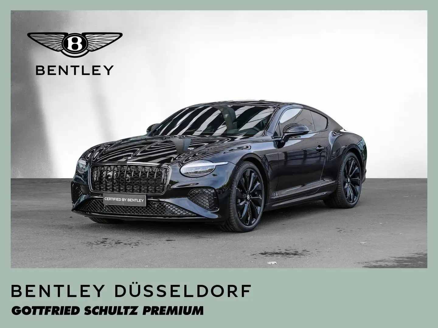 Bentley Continental GT Azure // BENTLEY DÜSSELDORF Noir - 1