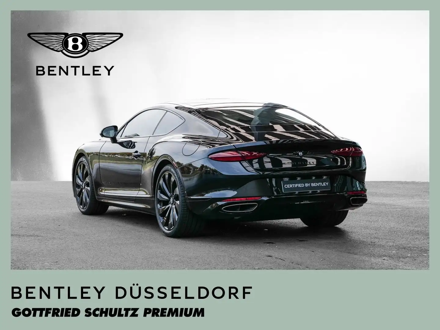 Bentley Continental GT Azure // BENTLEY DÜSSELDORF Noir - 2