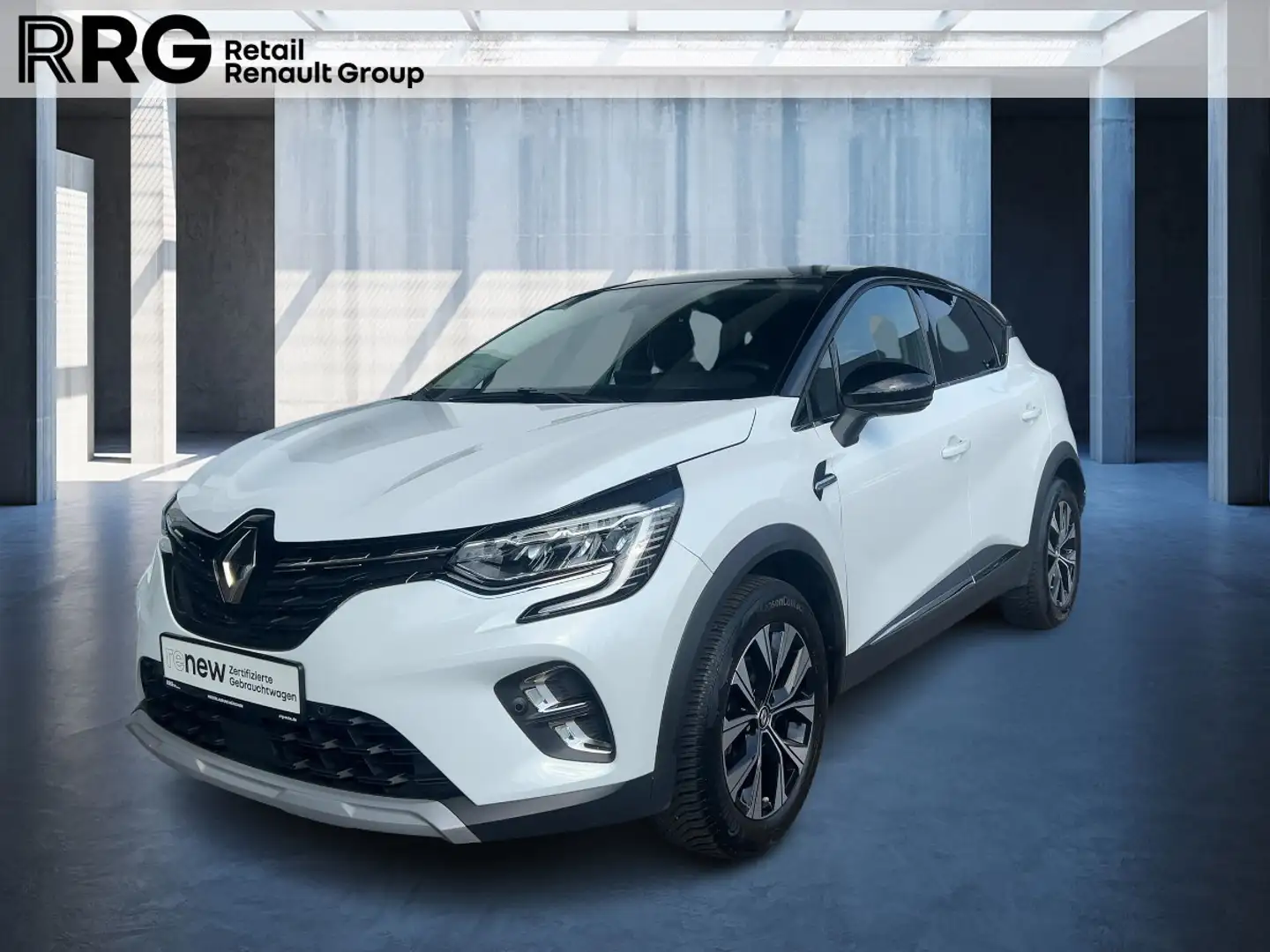 Renault Captur Techno 1.3 TCe 140 Mild-Hybrid Weiß - 1