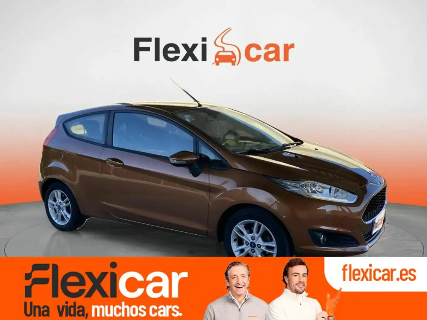 Ford Fiesta 1.0 EcoBoost Trend Powershift Naranja - 1