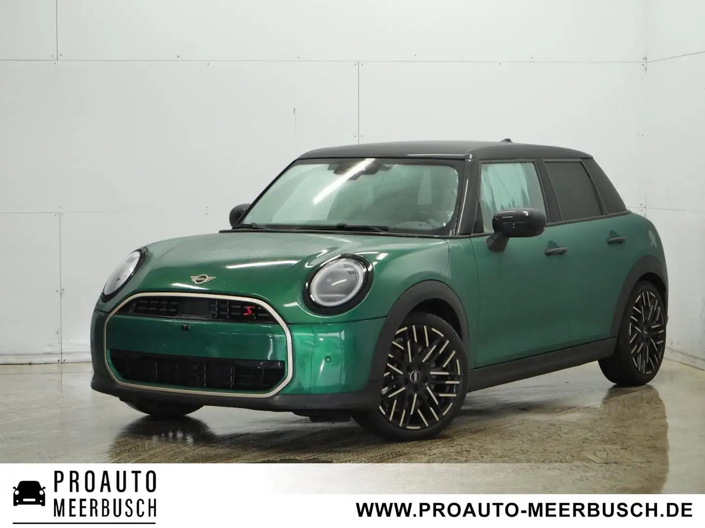 MINI Cooper S PANO/MASSAGE/H&K/HUD/360°/NAVI/MMRY Grün - 1