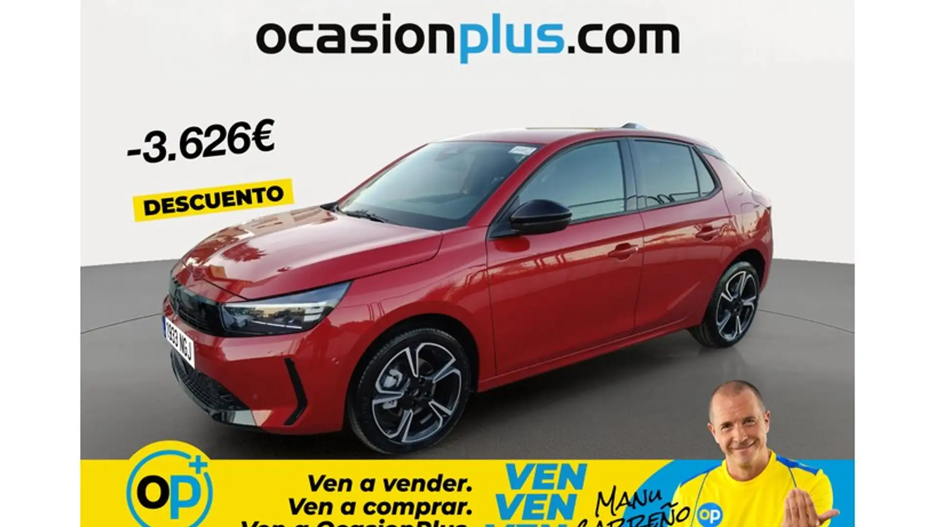 Opel Corsa 1.2T XHL Hybrid S/S GS Aut. 110 Rojo - 1