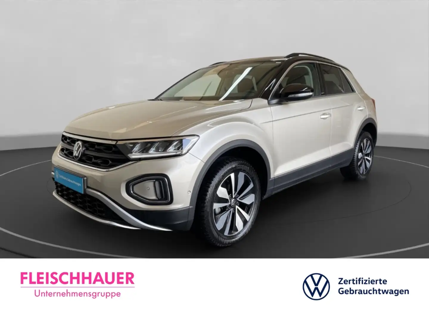Volkswagen T-Roc Move 1.0 TSI LED SHZ PDC App-Connect Standhzg Silber - 1