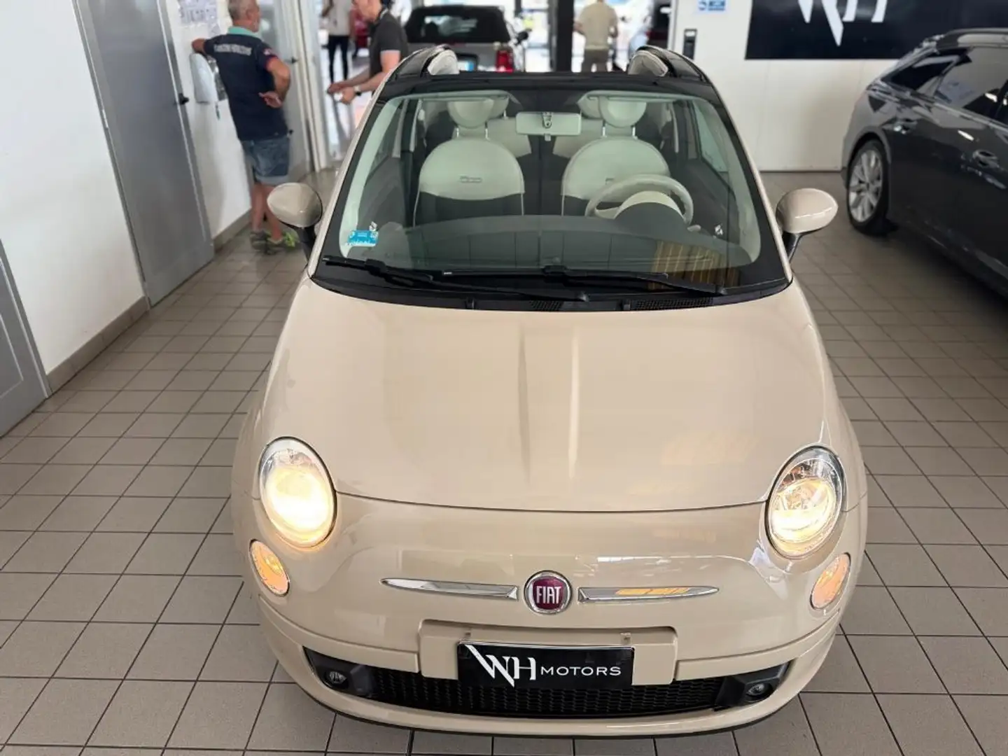 Fiat 500C 1.2 Cult //AUTOMATICA// Beige - 2