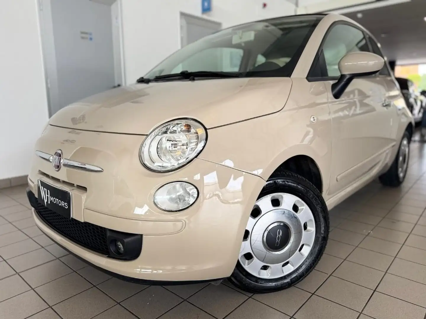 Fiat 500C 1.2 Cult //AUTOMATICA// Beige - 1