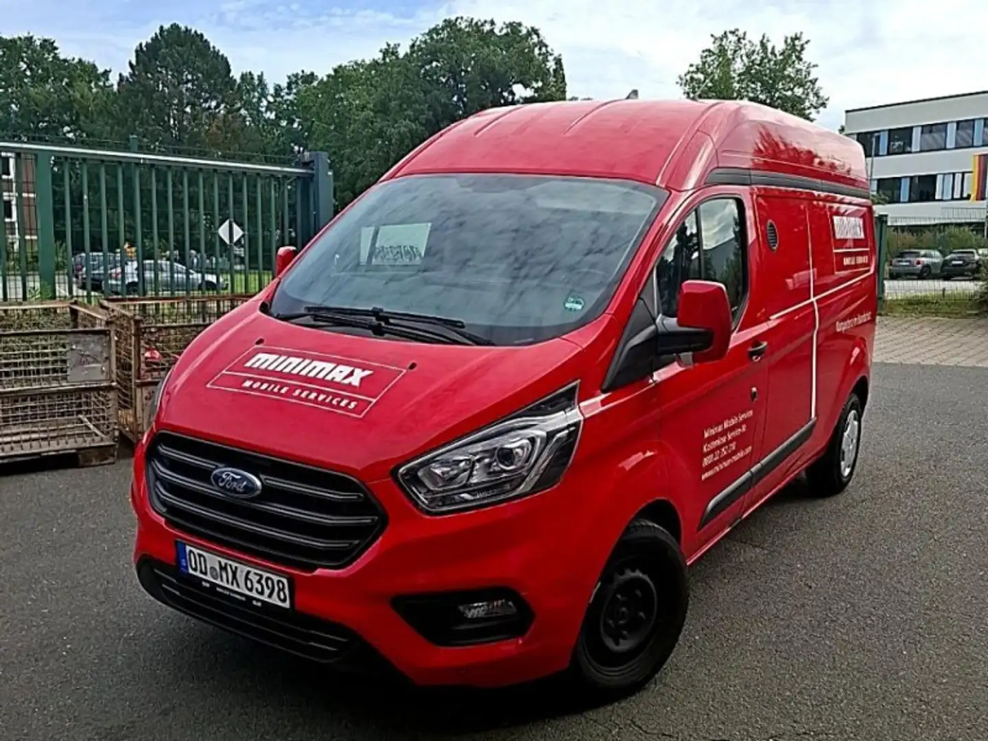 Ford 340 L2 Trend Würth-Regale Navi PDC SHZ Rouge - 1