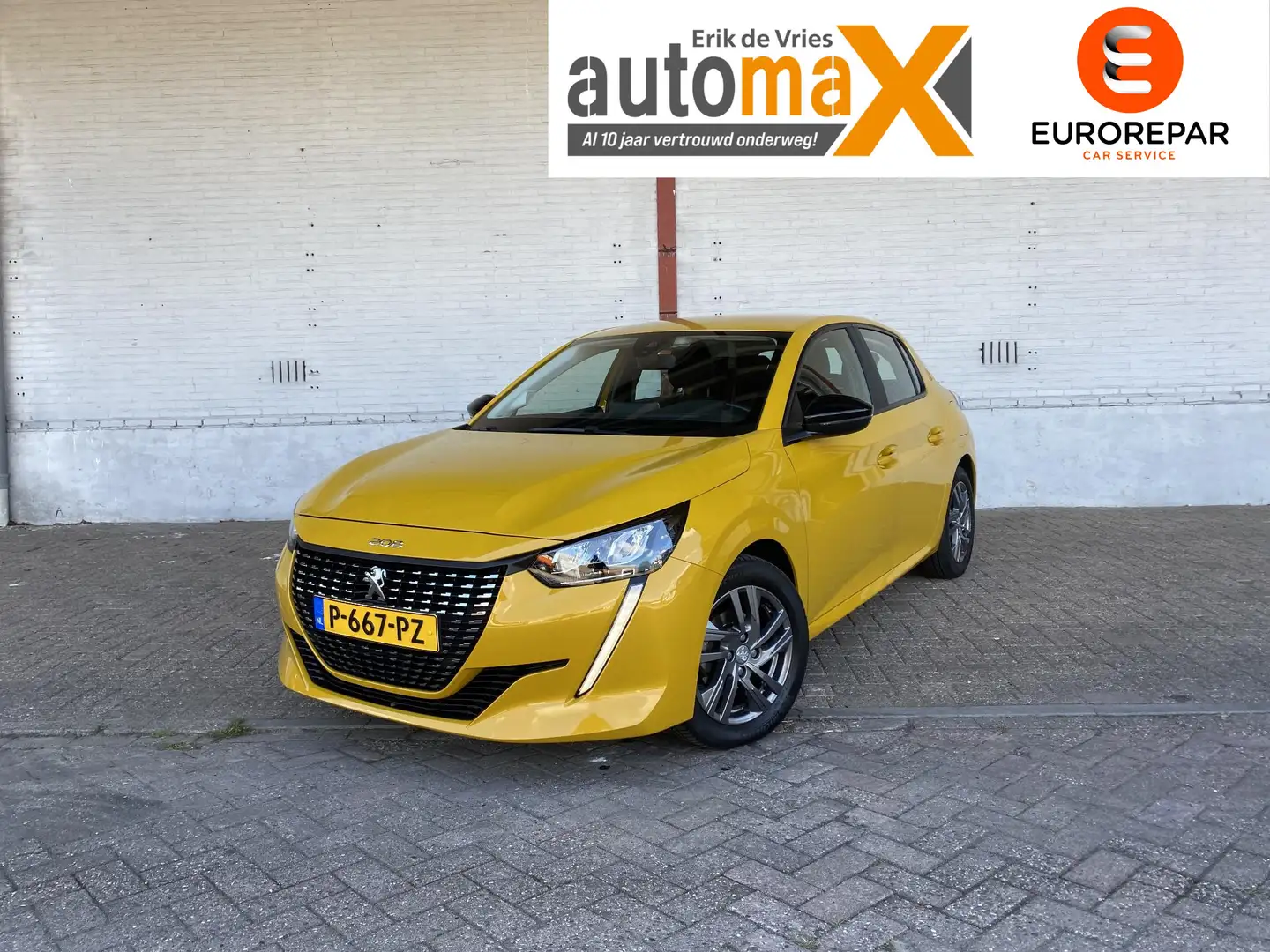 Peugeot 208 1.2 Allure |1ste eiegnaar!|Dealer Onderhouden!| Jaune - 1