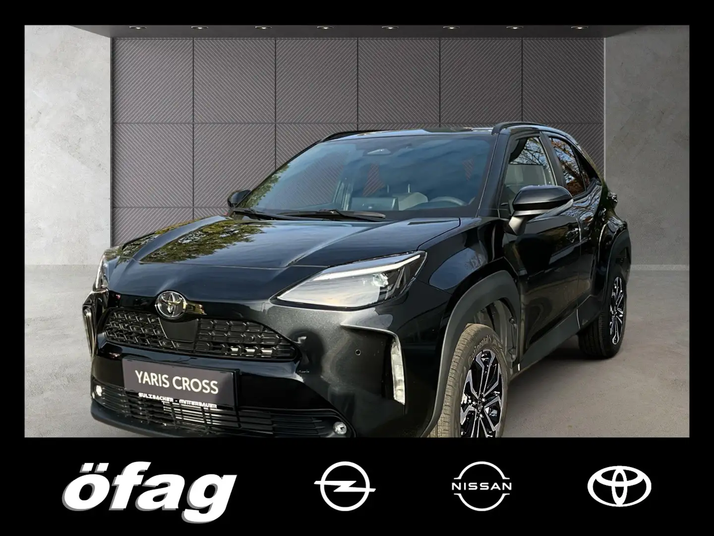 Toyota Yaris Cross 1.5 VVT-i Hybrid Active Drive Aut. Schwarz - 1