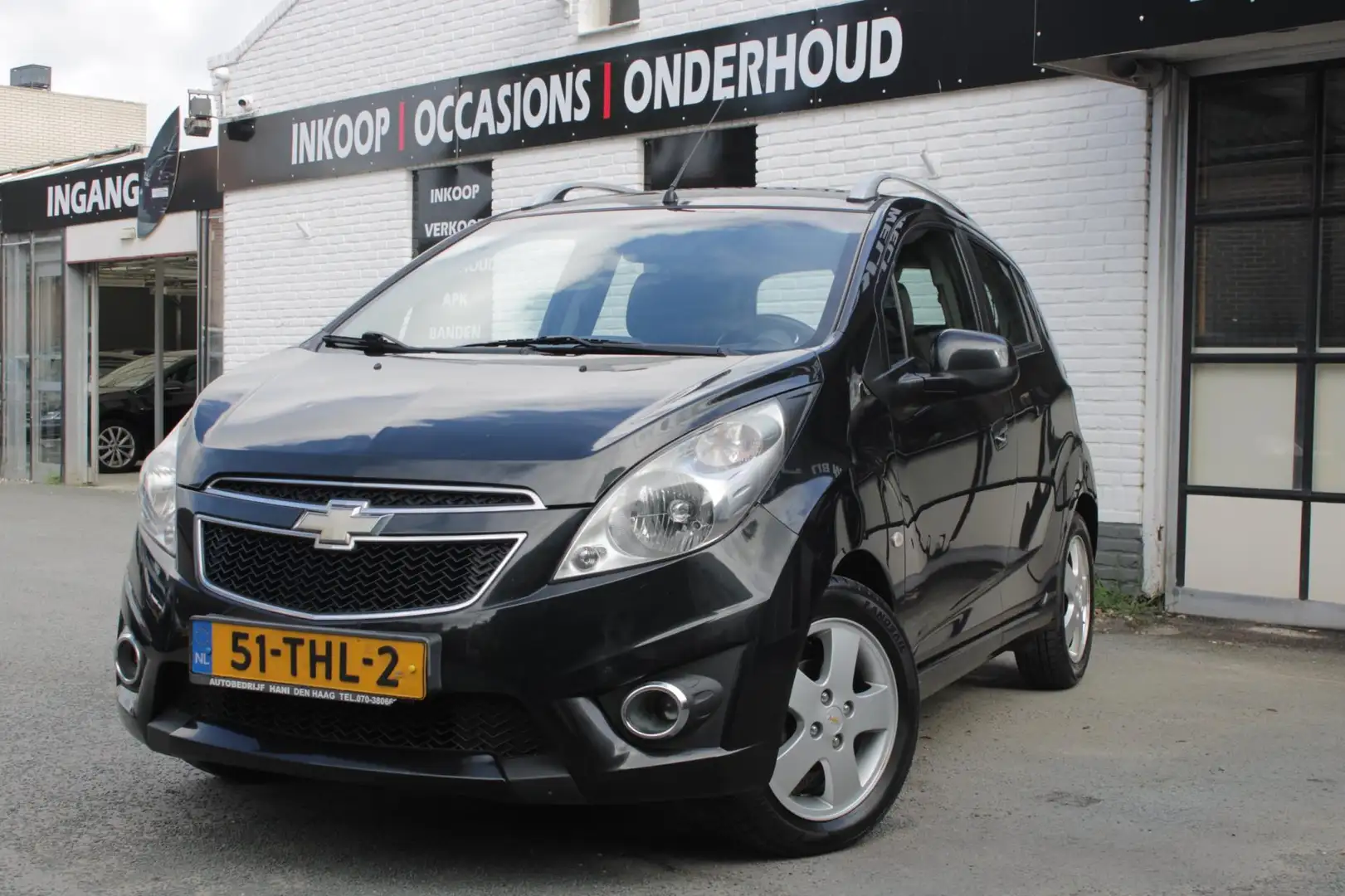 Chevrolet Spark 1.2 16V LTZ / Aiirco / Elektrische Ramen / APk Zwart - 1