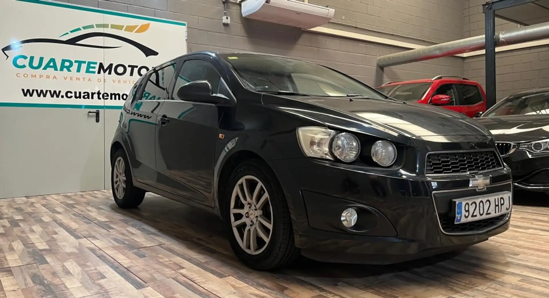 Chevrolet Aveo 1.3D LTZ 95 Negro - 1