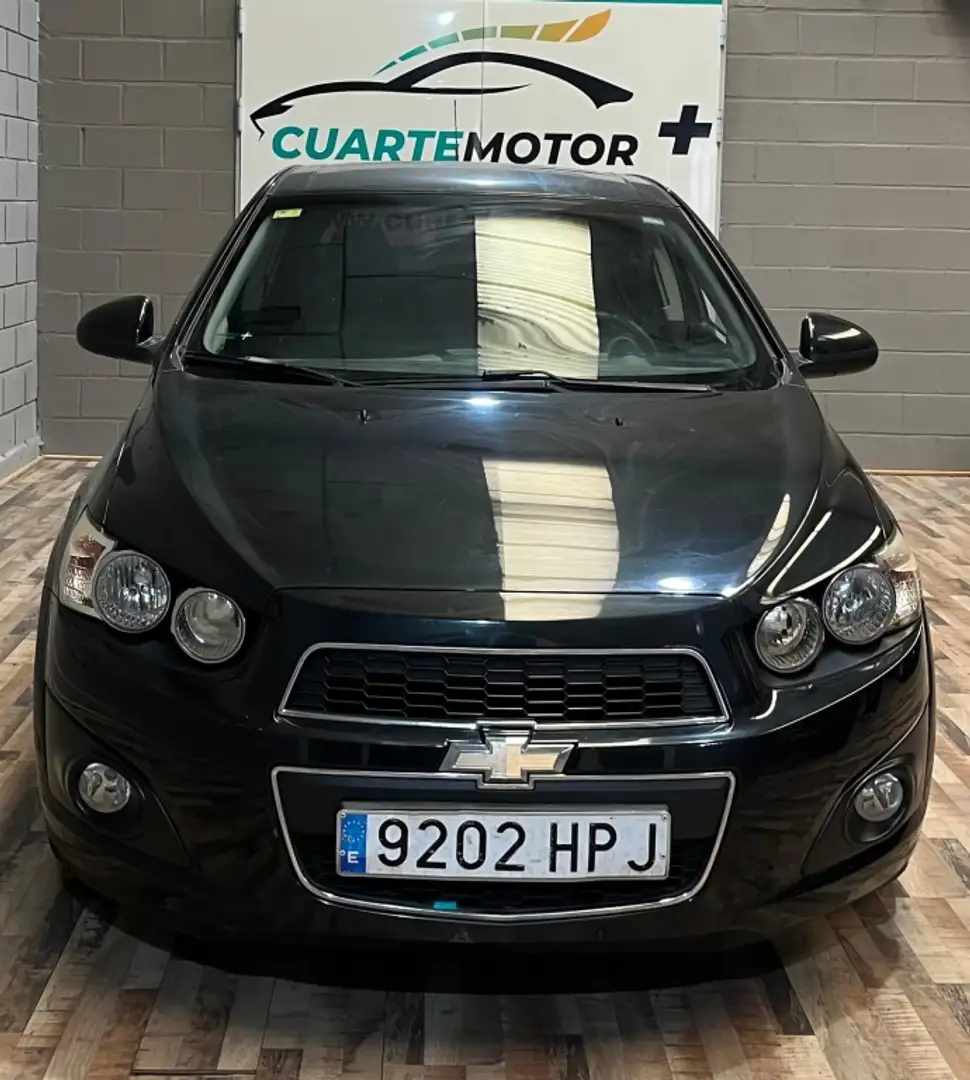 Chevrolet Aveo 1.3D LTZ 95 Negro - 2