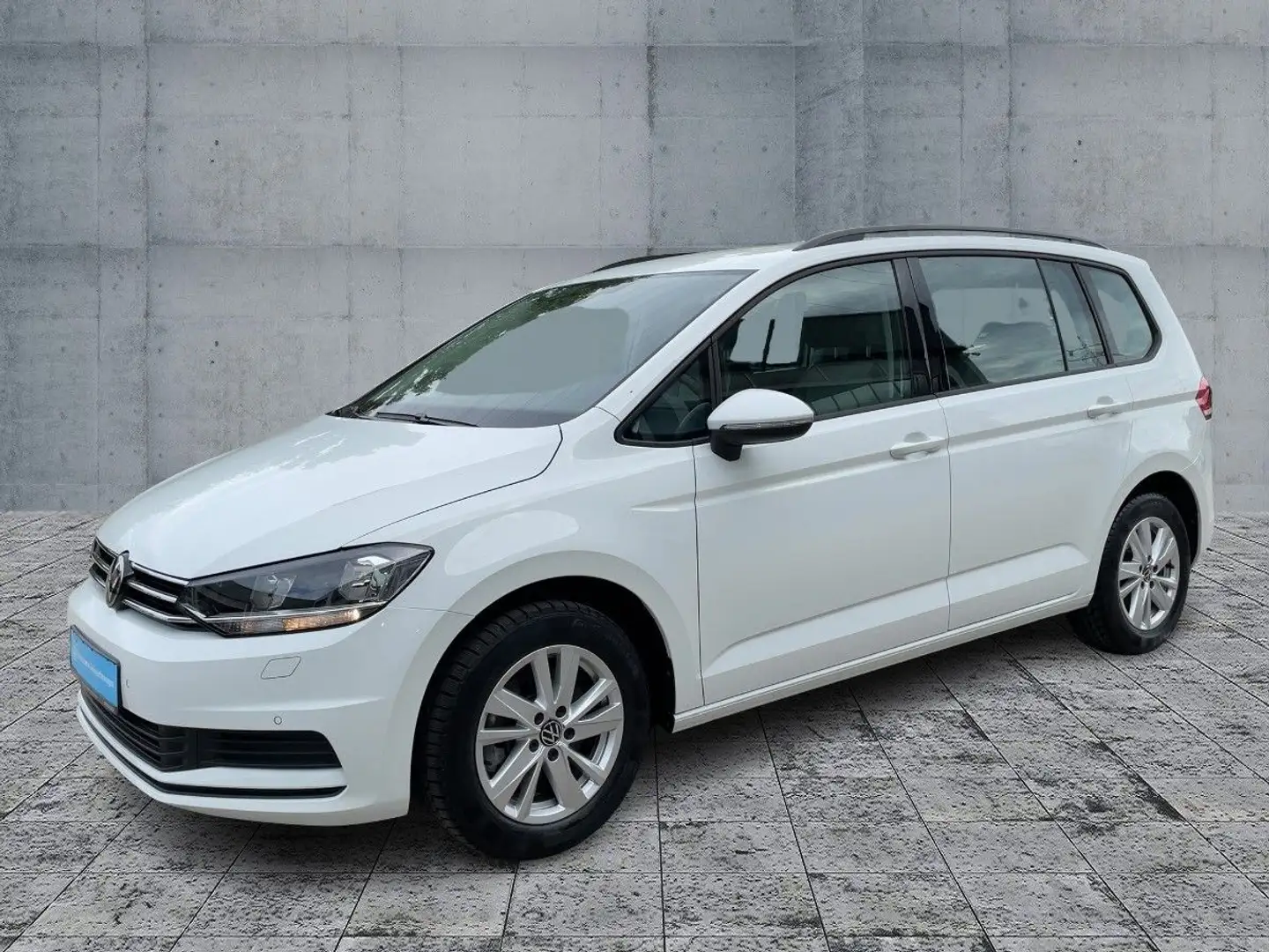 Volkswagen Touran 1.5 TSI COMFORTLINE KLIMA+NAVI+ACC+DAB+7S Weiß - 2