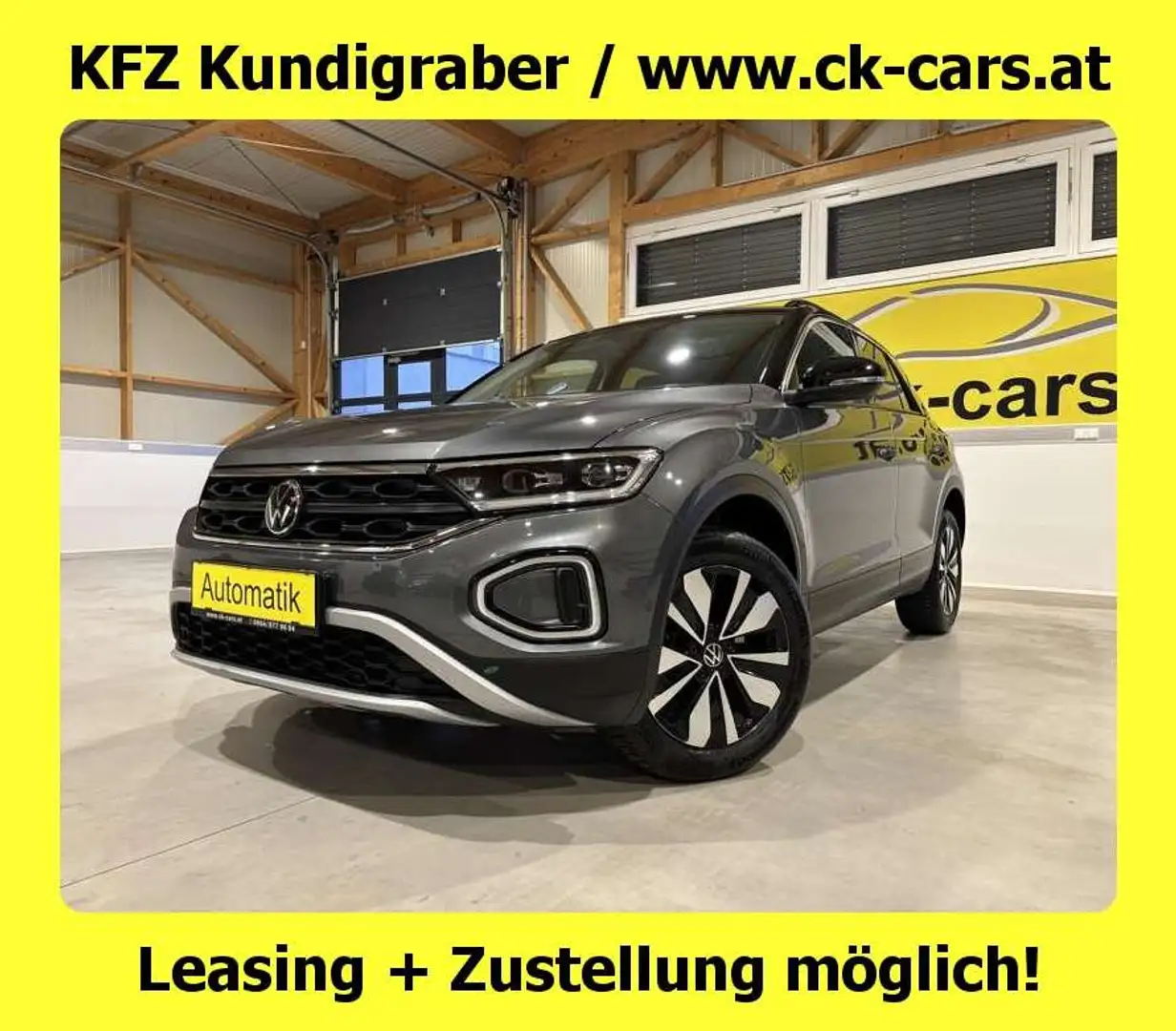 Volkswagen T-Roc Goal 2.0TDI DSG VIRTUAL COCKPIT KAMERA AHK  ACC Grau - 1